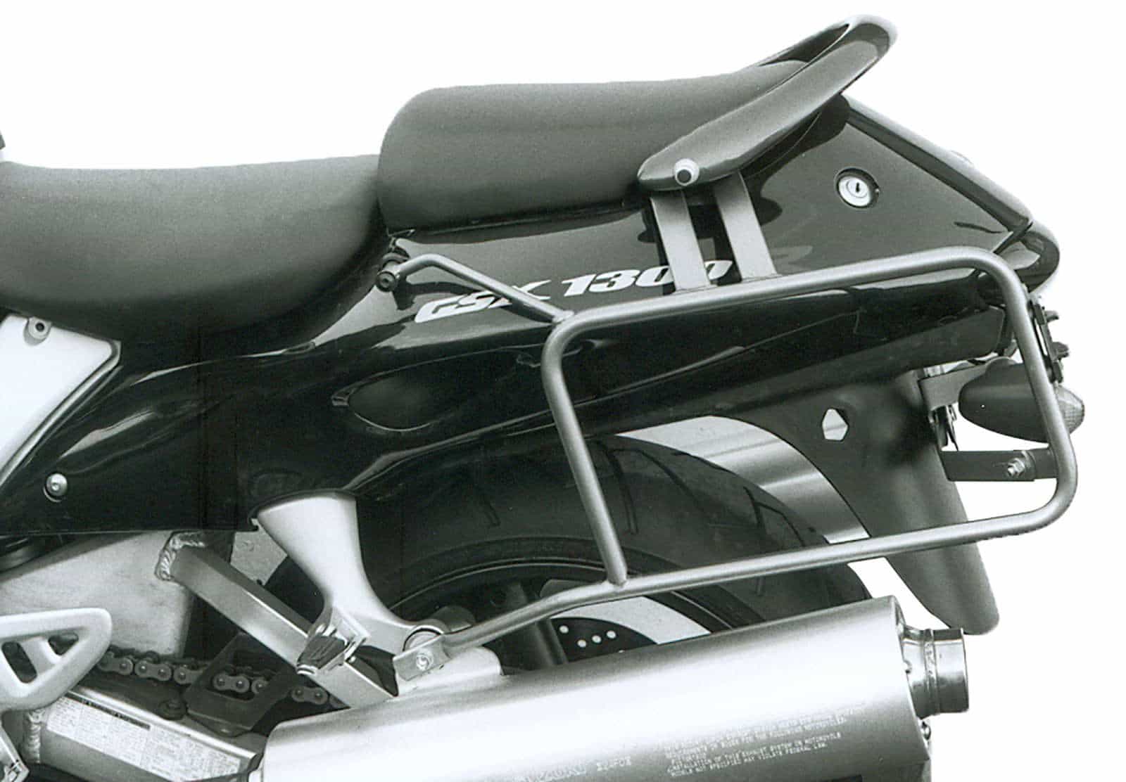 Sidecarrier permanent mounted black for Suzuki GSX 1300 R Hayabusa (1999-2007)