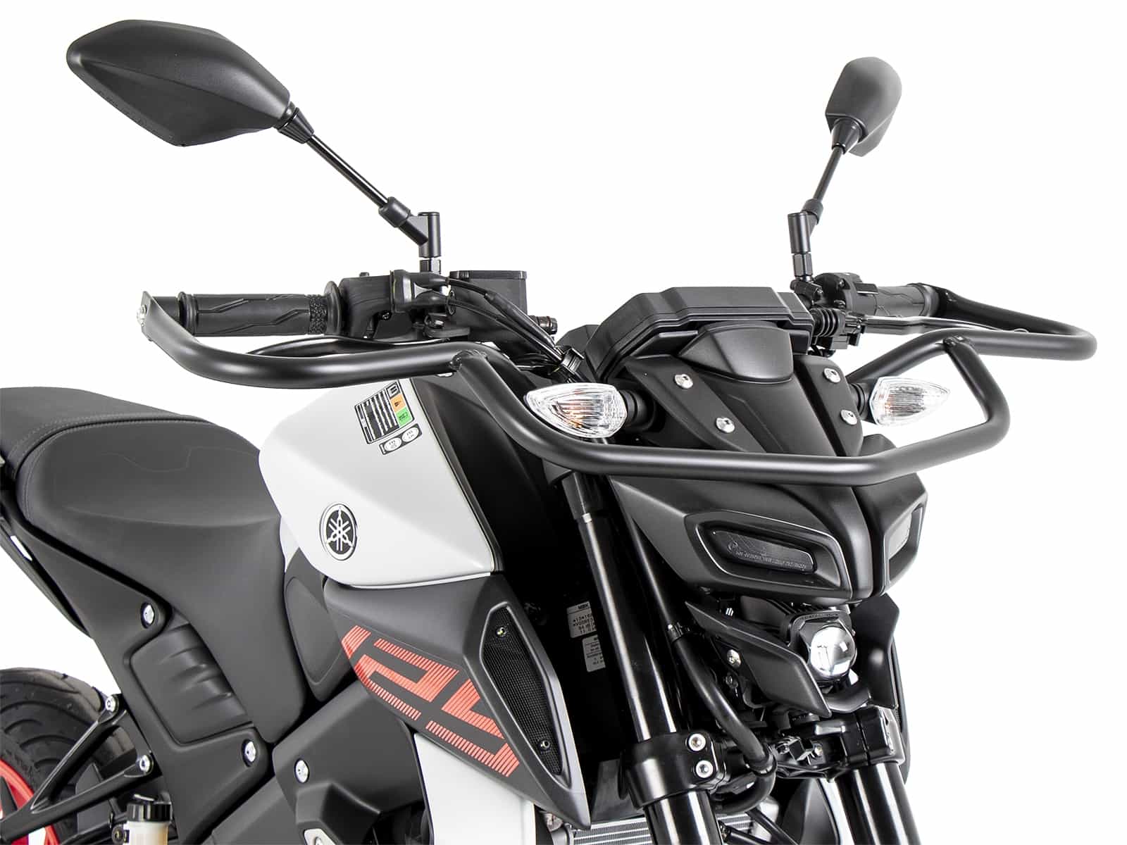 Front protection bar black for Yamaha MT-125 (2020-)