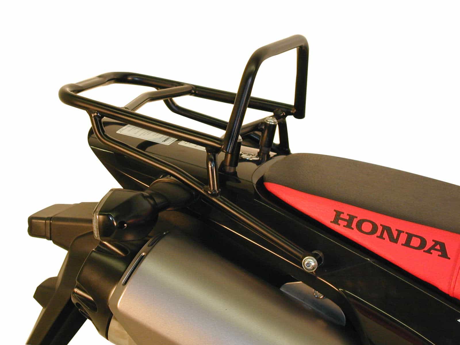 Topcase carrier tube-type black for Honda FMX 650 (2005-2007)
