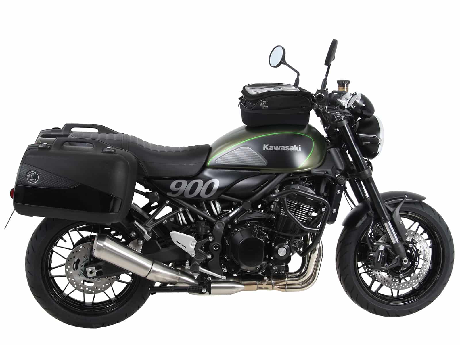 Sidecarrier Lock-it black for Kawasaki Z 900 RS/Cafe (2018-)
