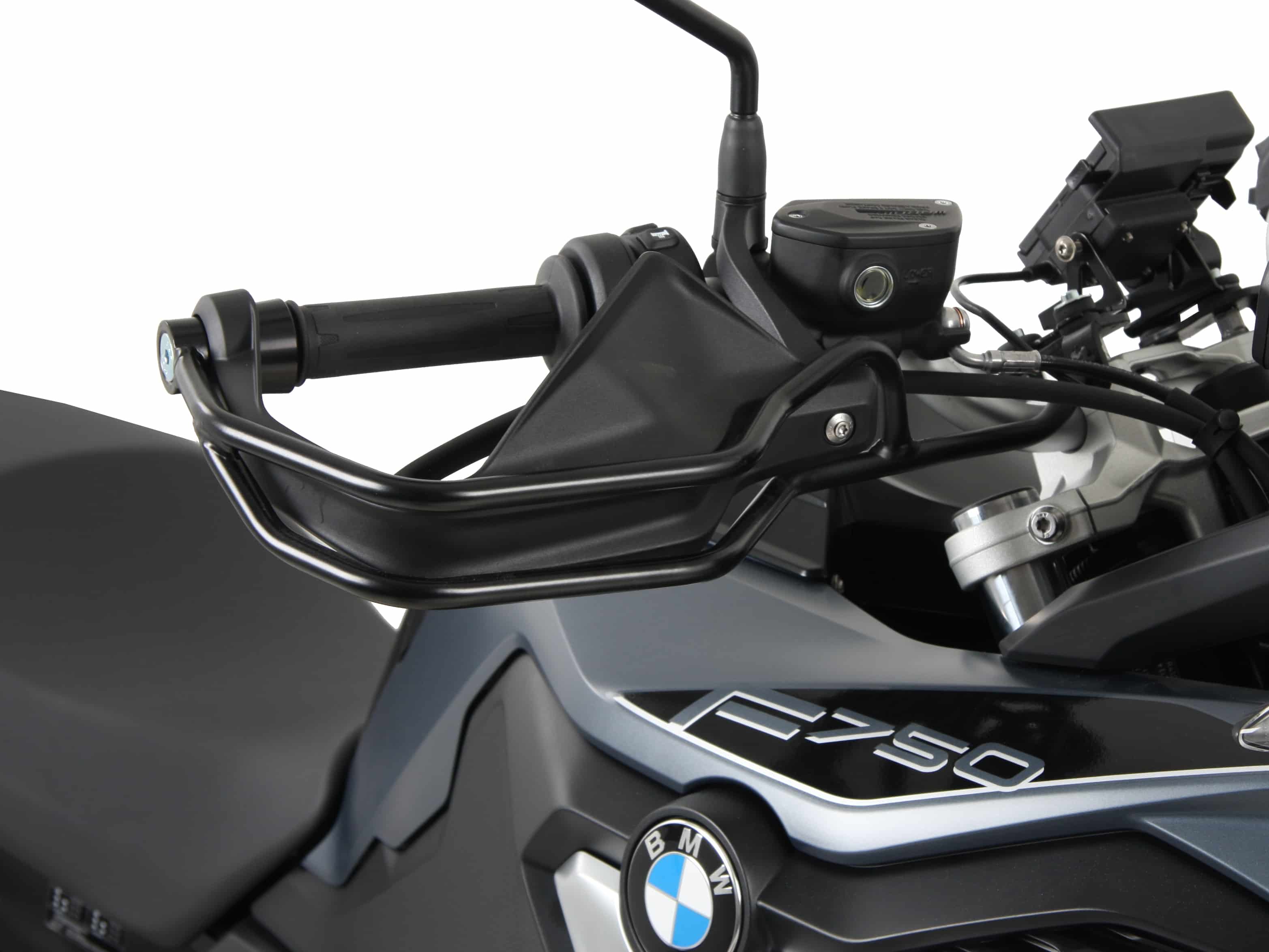 Handle guard set black (left+right side) for BMW F 750 GS (2018-2023)