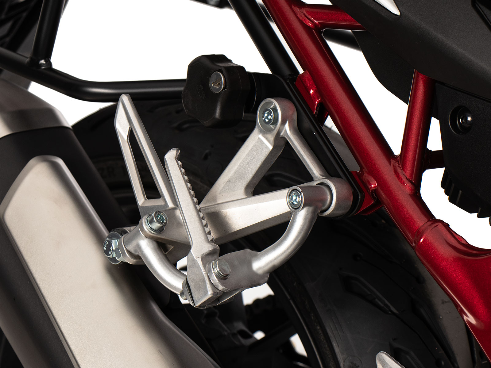 Pillion footrest lowering kit for Honda CB 750 Hornet (2023-)