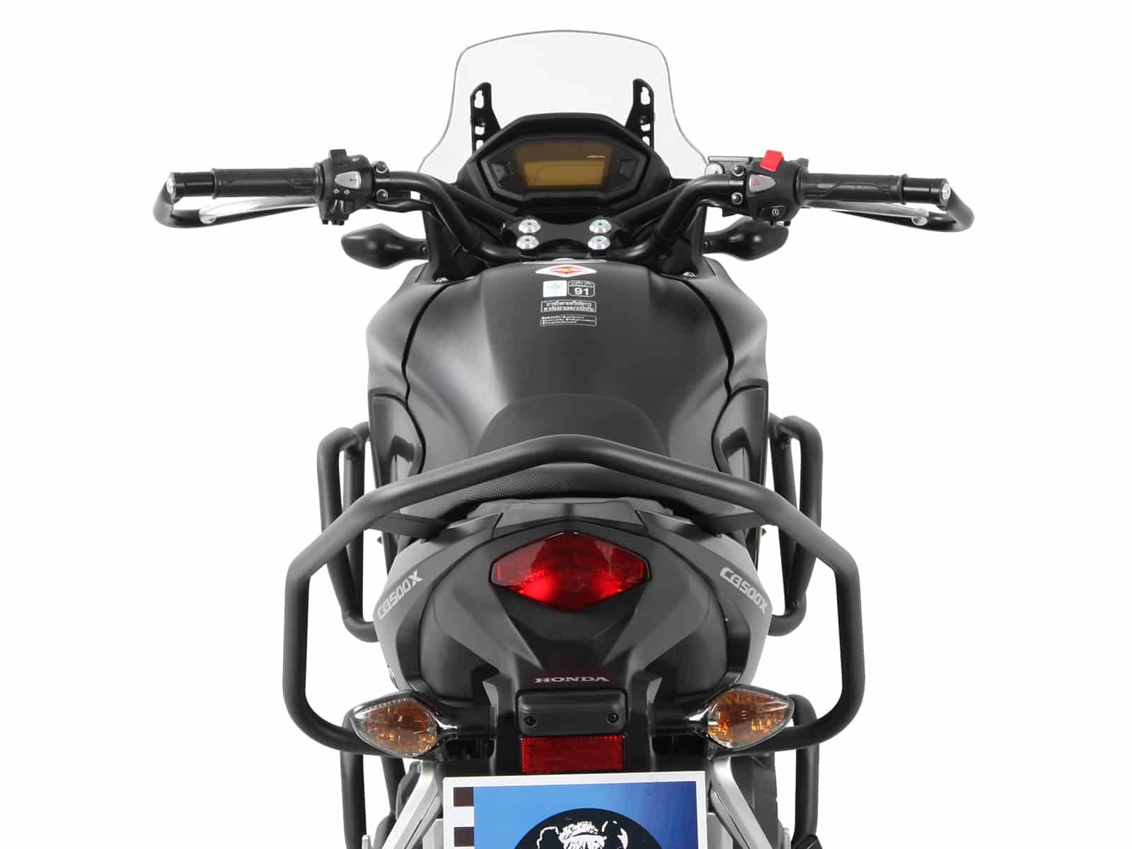 Rear protection bar anthrazit for Honda CB 500 X (2019-2023)