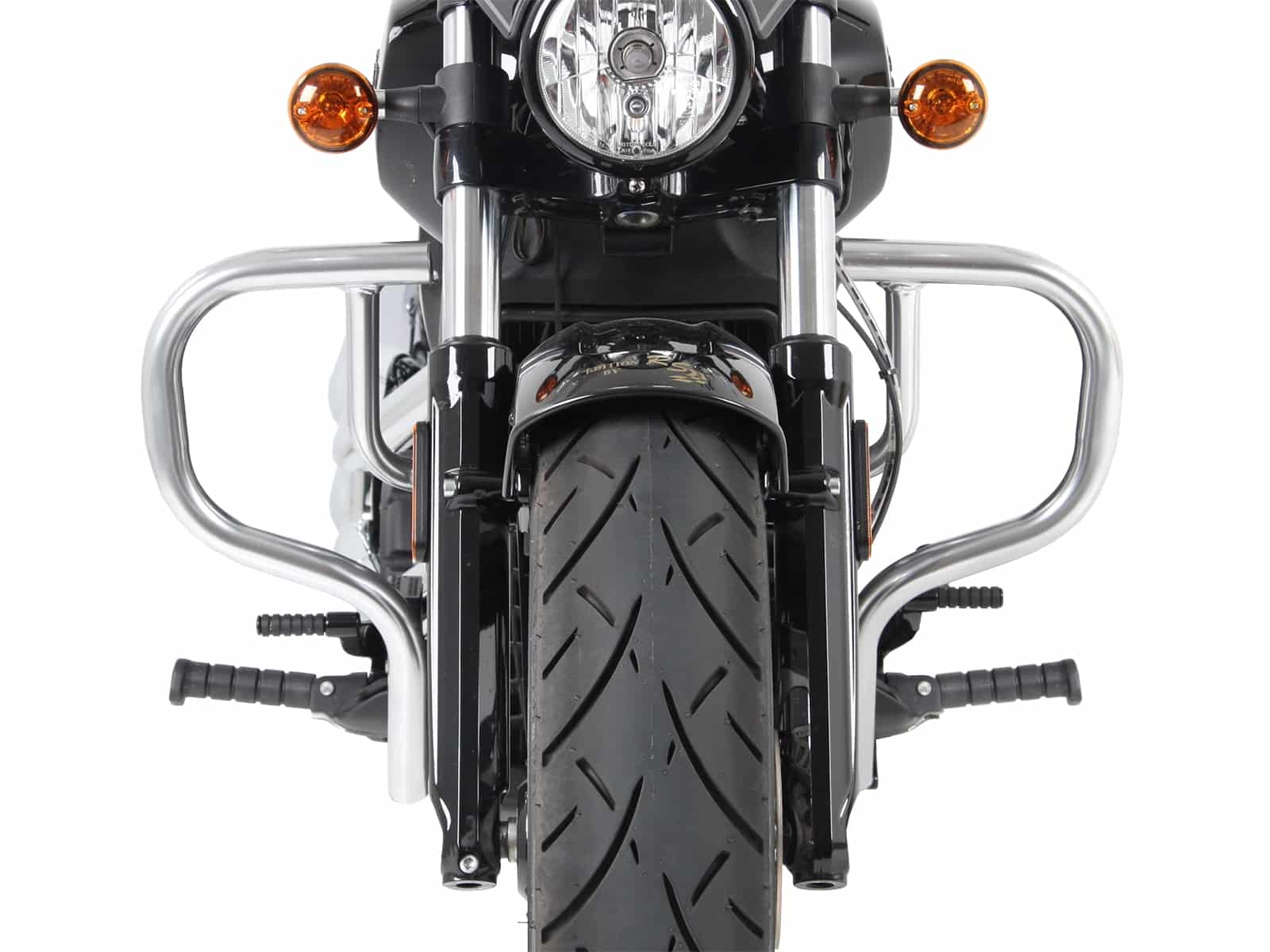 Engine protection bar chrome for Indian Scout Bobber / Sixty / Twenty / Rogue (2017-)
