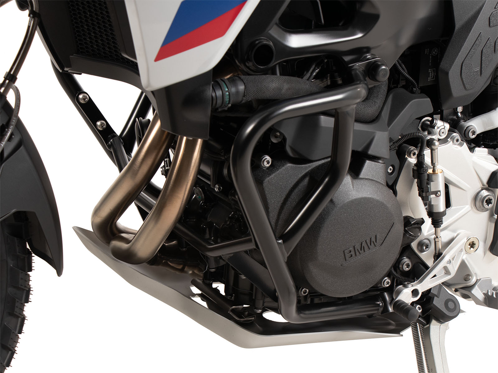 Engine protection bar black for BMW F 900 GS (2024-)