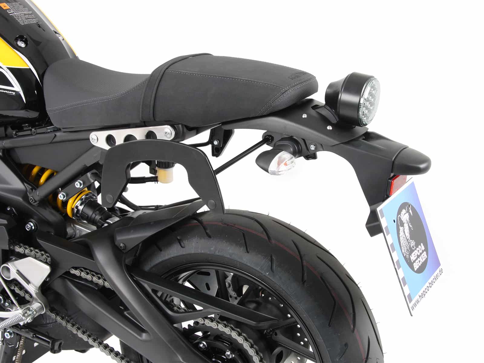 C-Bow sidecarrier black for Yamaha XSR 900 (2016-2021) (pillion seat not usable)