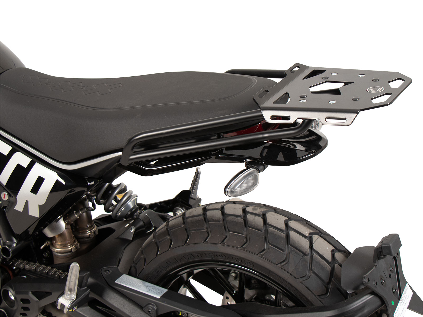 Minirack soft luggage rear rack for Ducati Scrambler 800 Icon (2023-)