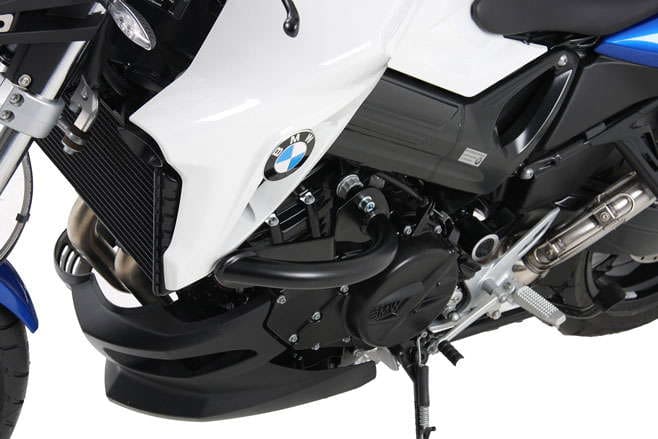 Engine protection bar black for BMW F 800 R (2009-2014)