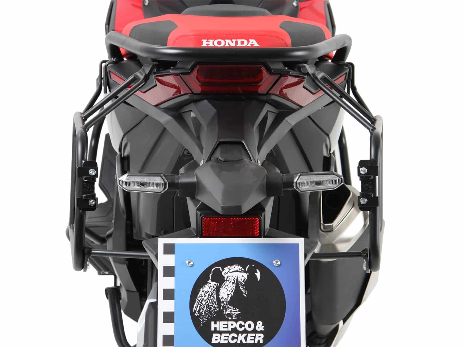 Sidecarrier permanent mounted black for Honda X-ADV (2017-2020)