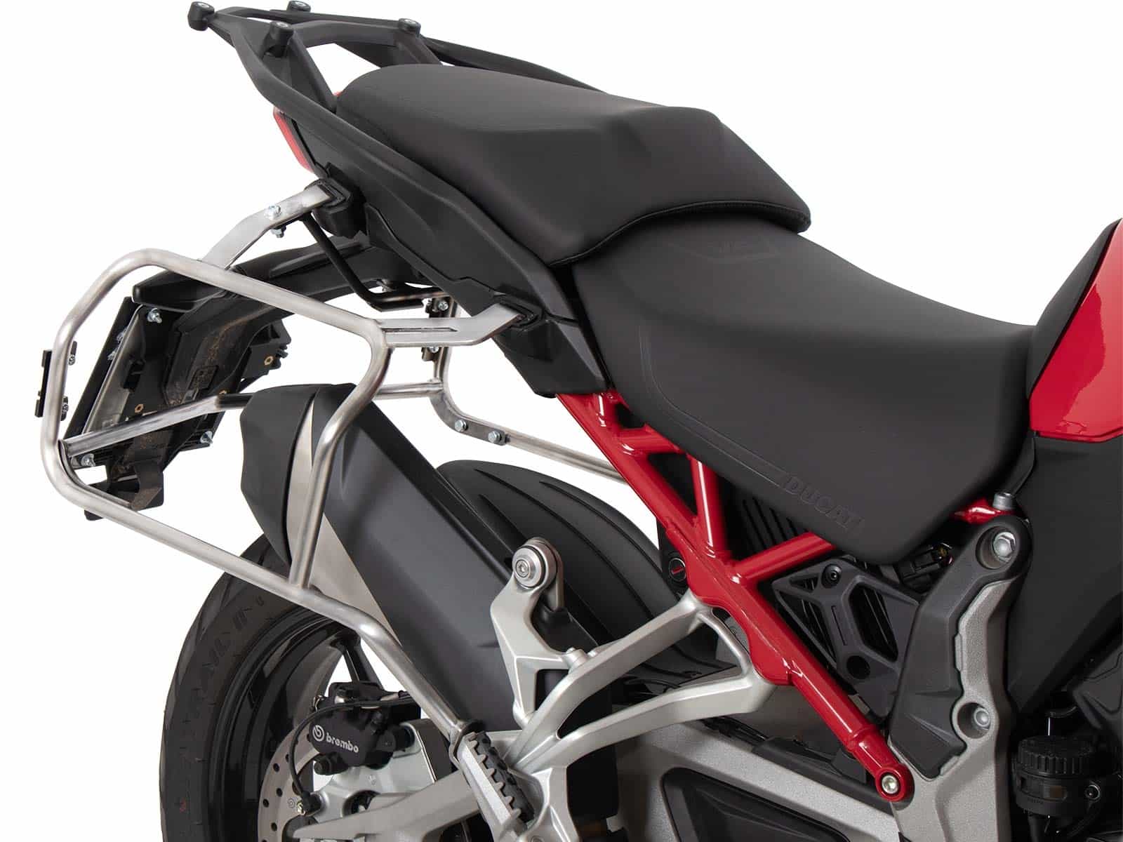Side carrier Cutout for Xplorer Cutout cases for Ducati Multistrada V4 / S / S Sport (2021-) / Rally (2023-)