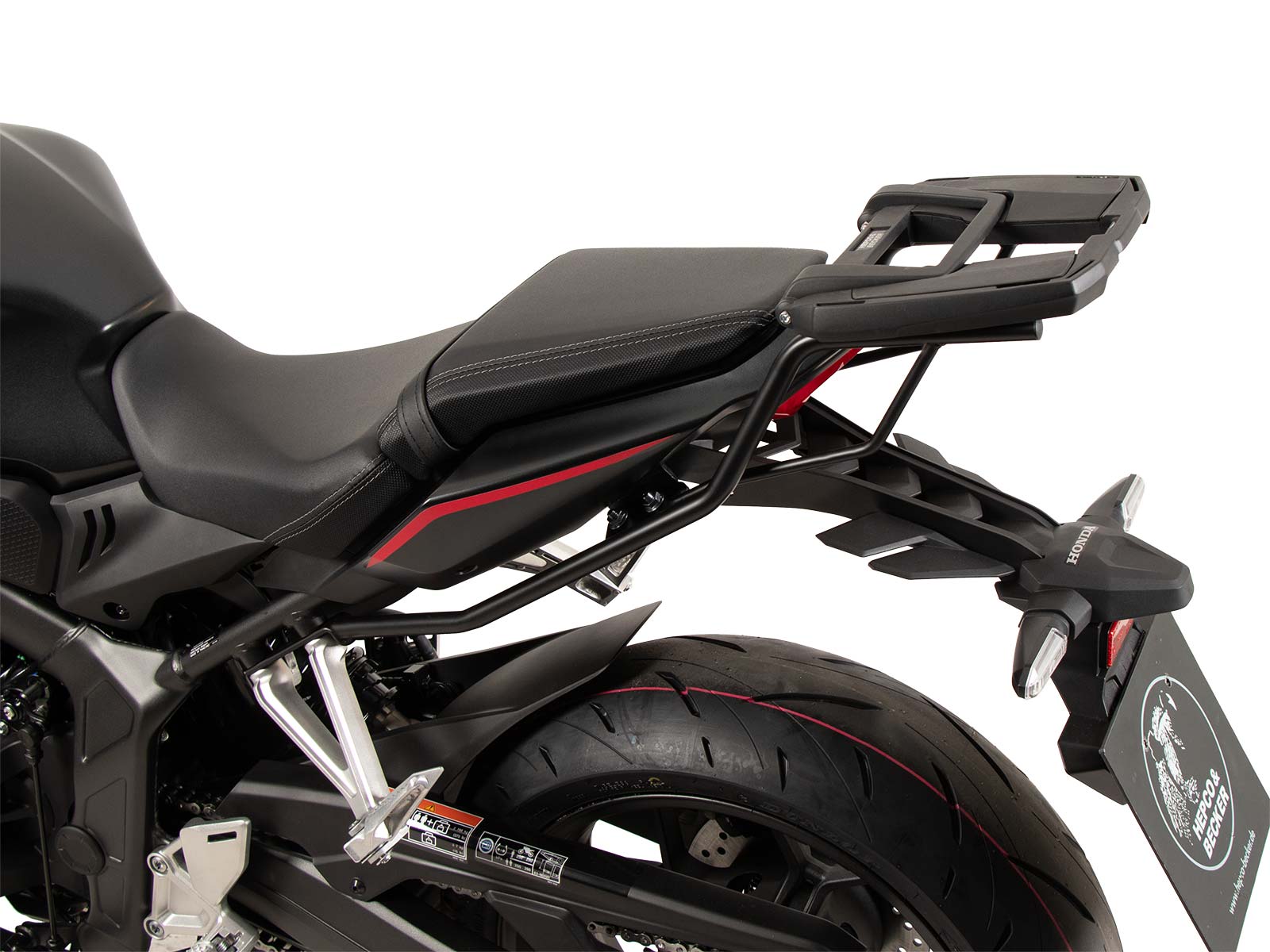 Easyrack topcasecarrier black for Honda CBR 650 R / E-Clutch (2024-)