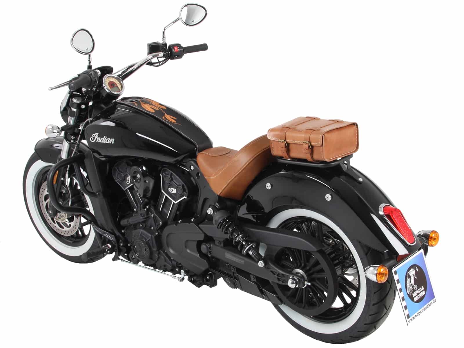C-Bow sidecarrier chrome for Indian Scout/Sixty (2015-)