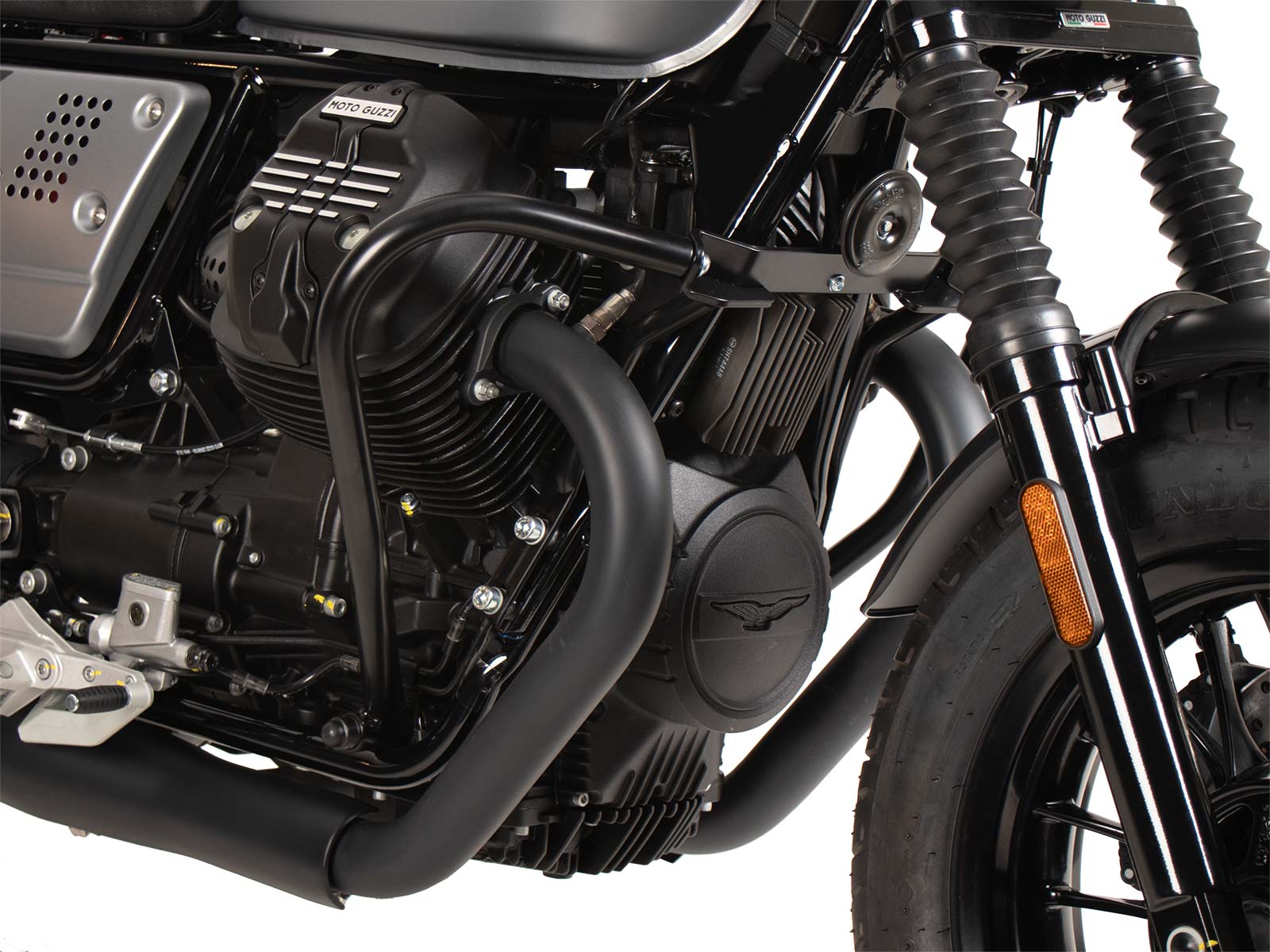 Engine protection bar black for Moto Guzzi V9 Bobber/Special Edition (2021-)