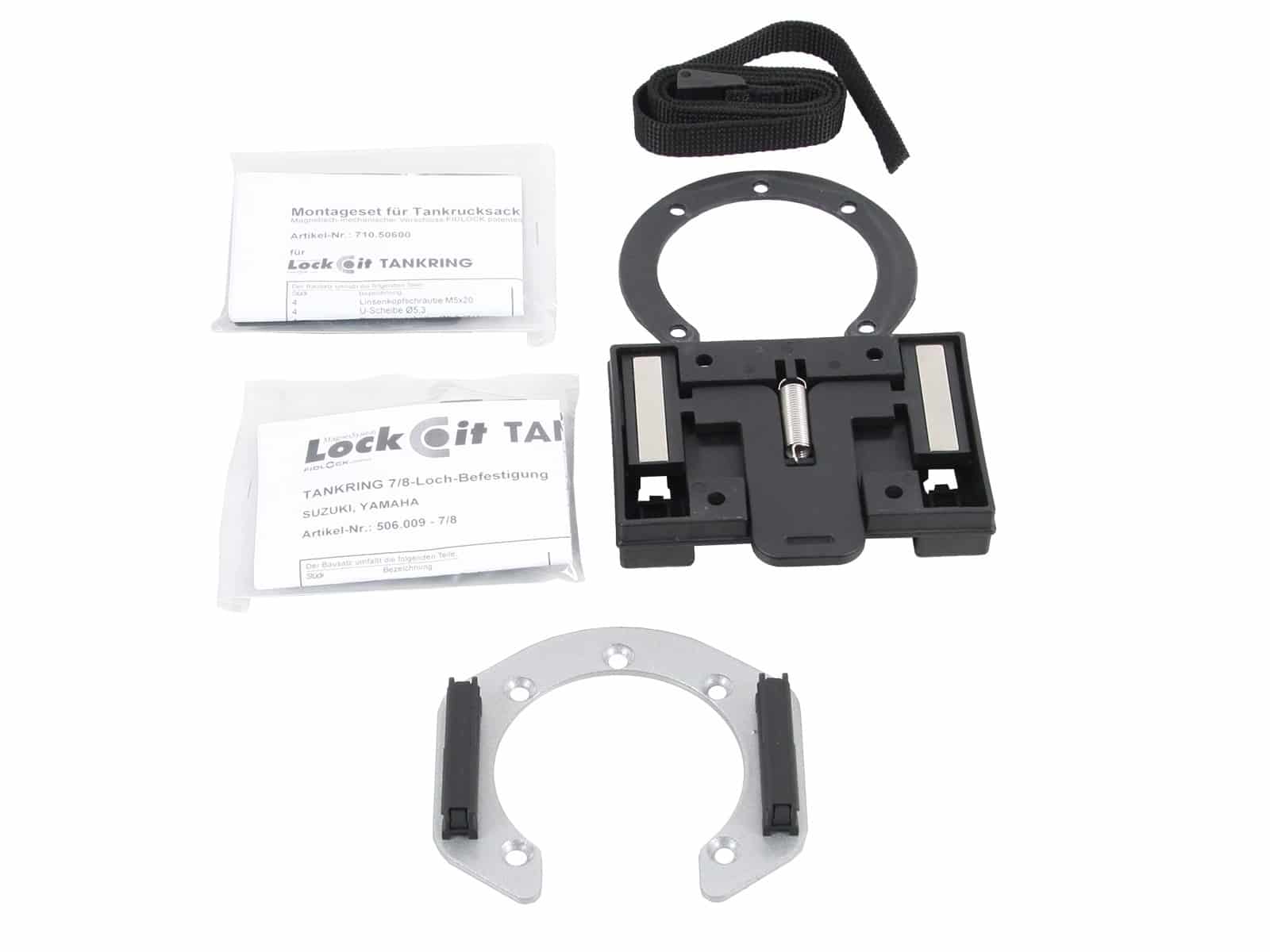 Tankring Lock-it incl. fastener for tankbag for Suzuki GS 500 E (1989-2000)
