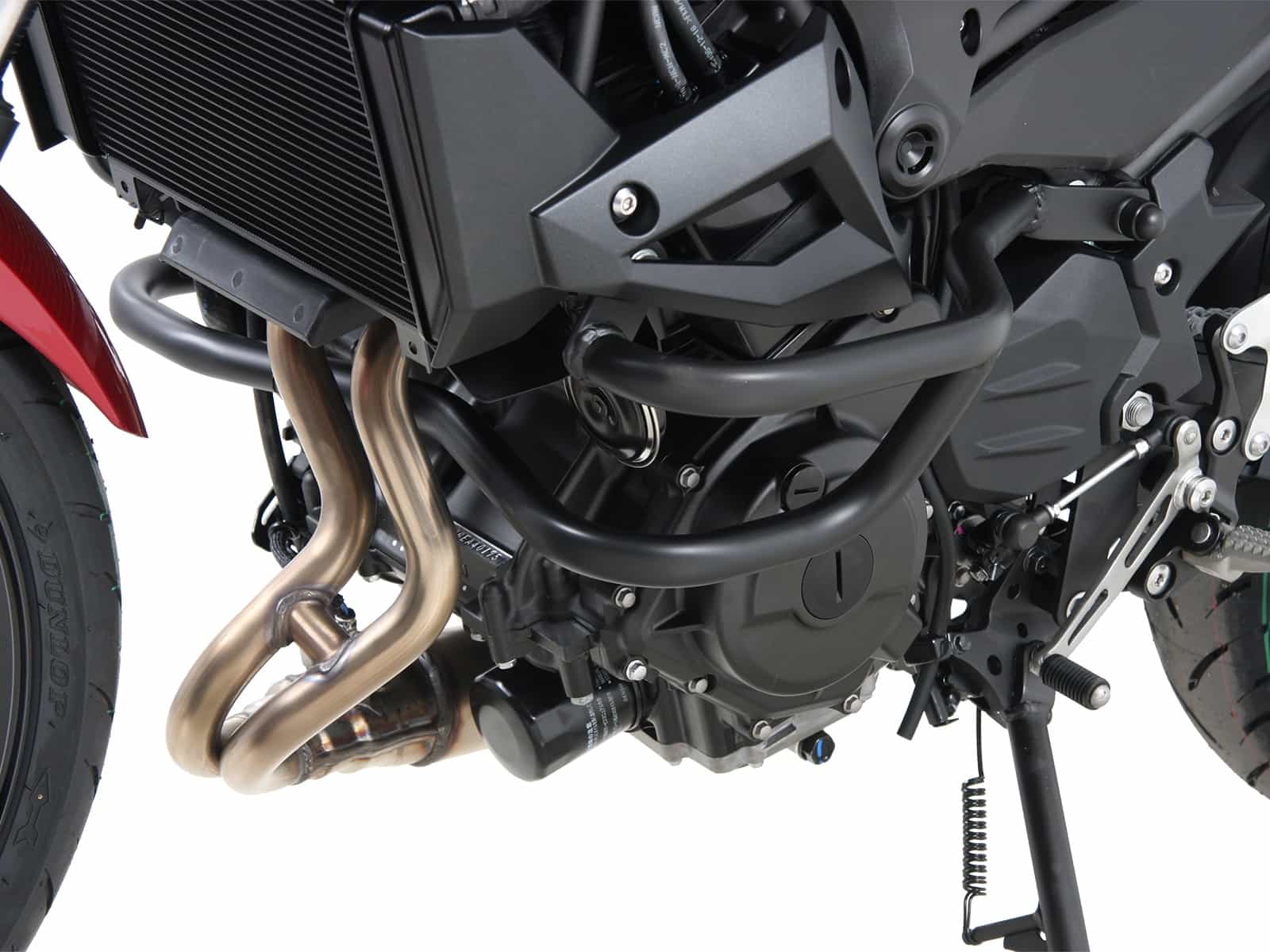 Engine protection bar black for Kawasaki Z 400 (2019-2023)
