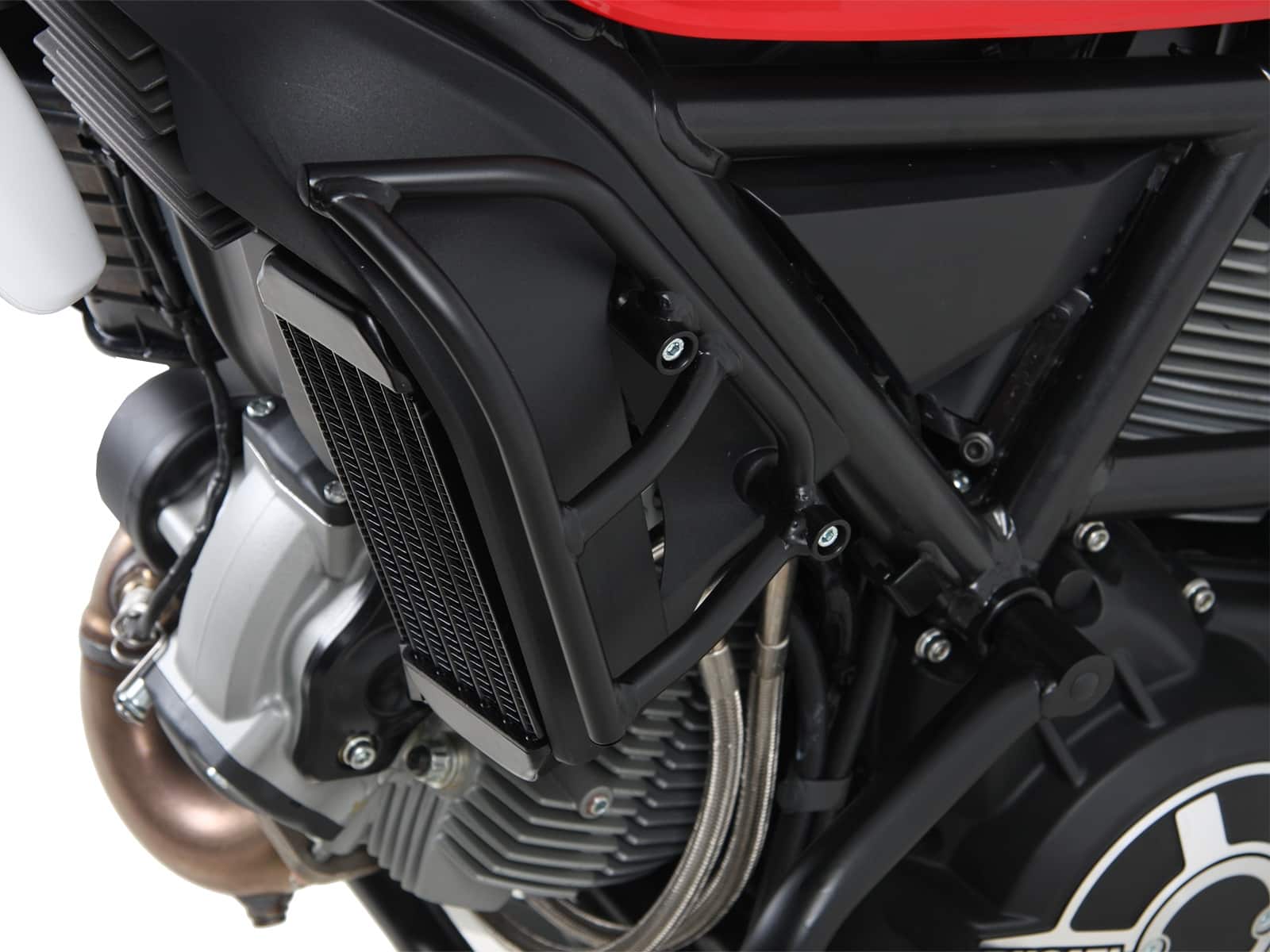Radiator protection right/left set - black Ducati Scrambler 800 (2015-2018)