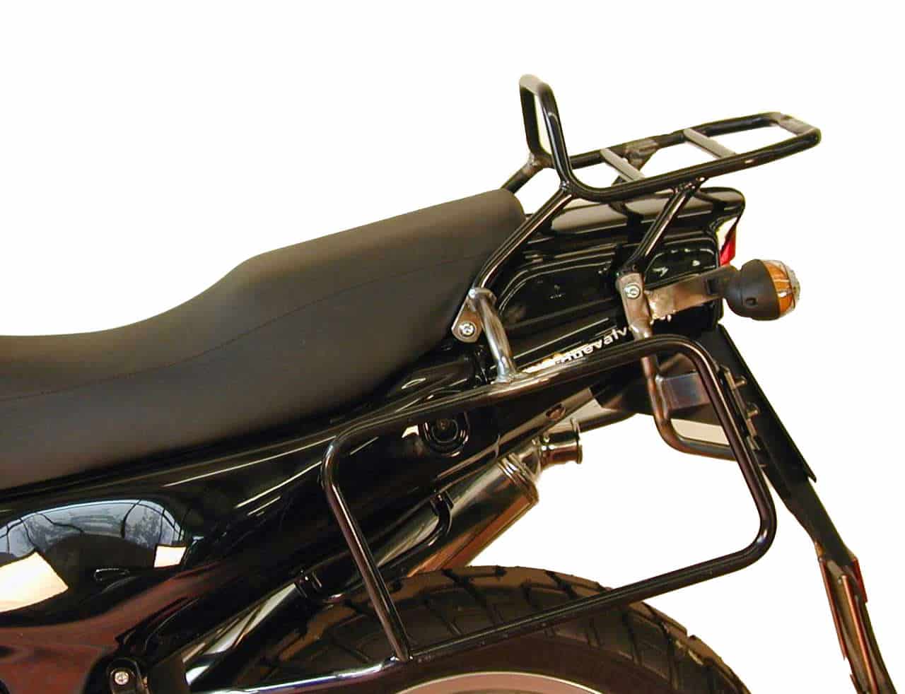 Sidecarrier permanent mounted black for Moto Guzzi Quota 1000 (1992-1998)/1100 ES (1998-2001)