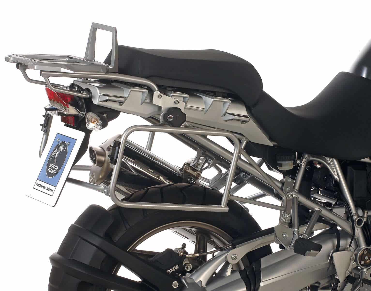 Sidecarrier Lock-it silver for BMW R 1200 GS (2008-2012)