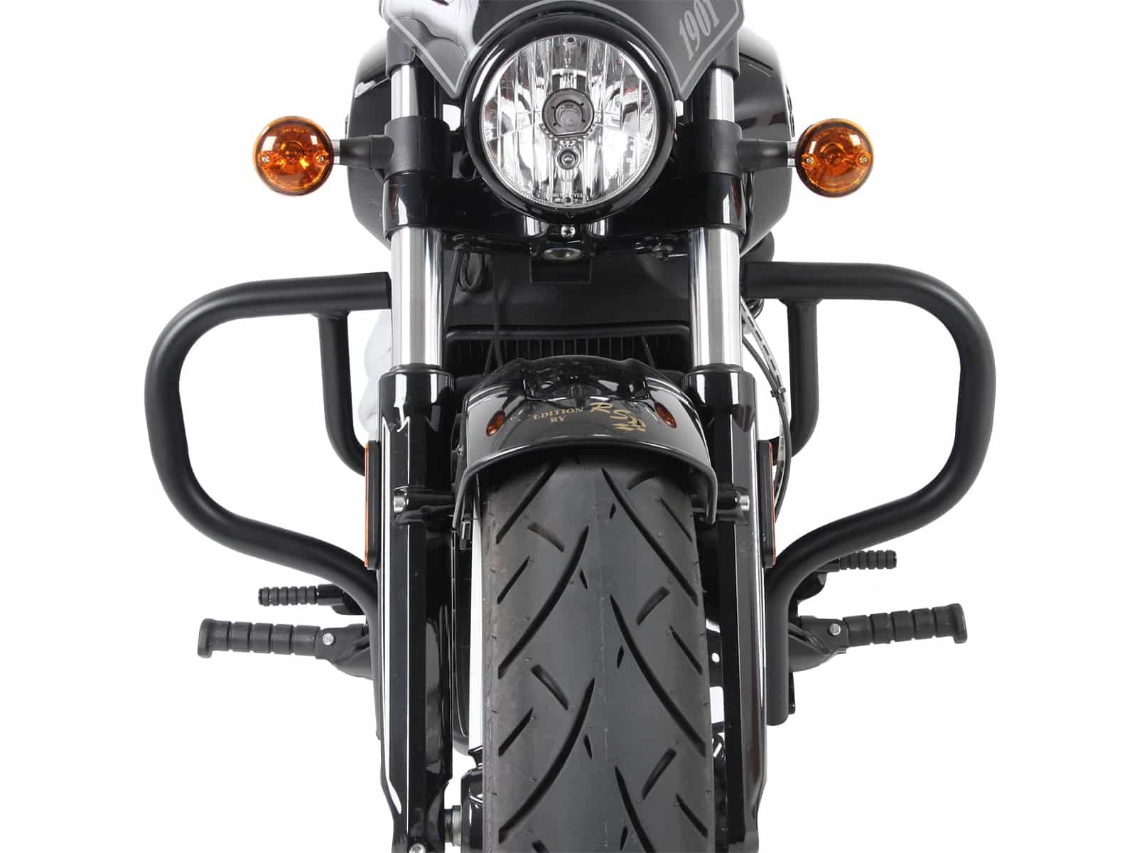 Engine protection bar black for Indian Scout/Sixty (2015-)
