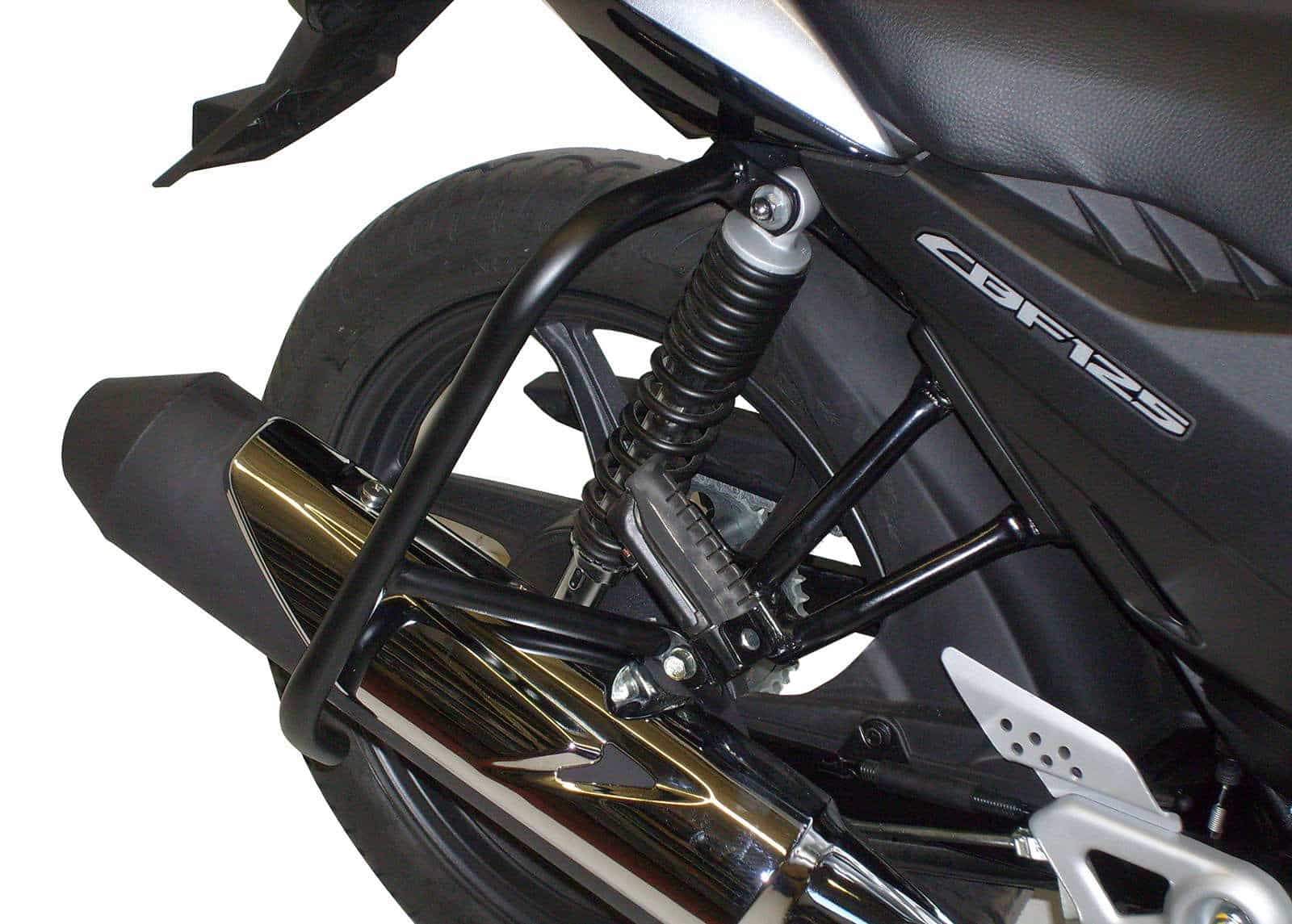 Rear protection bar - black for Honda CBF 125 (2008-2015)