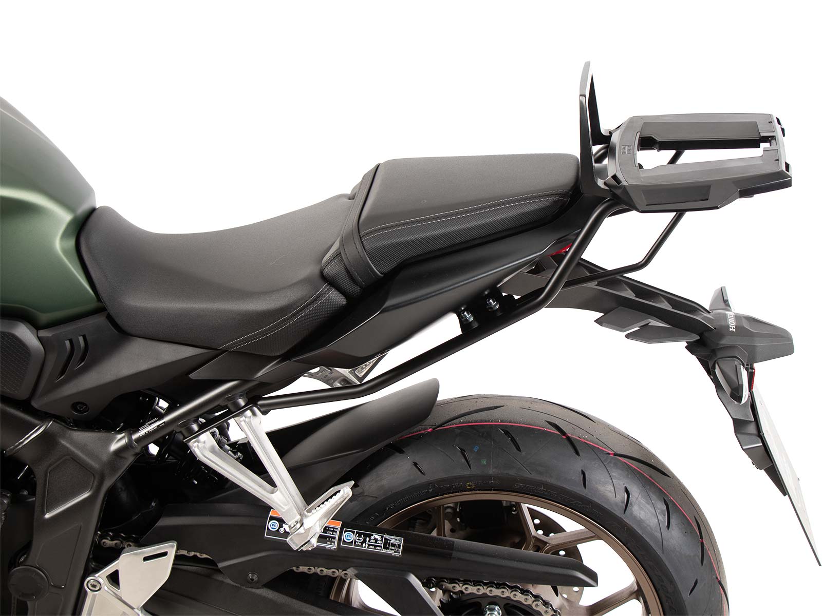 Alurack top case carrier black for Honda CB 650 R / E-Clutch (2024-)