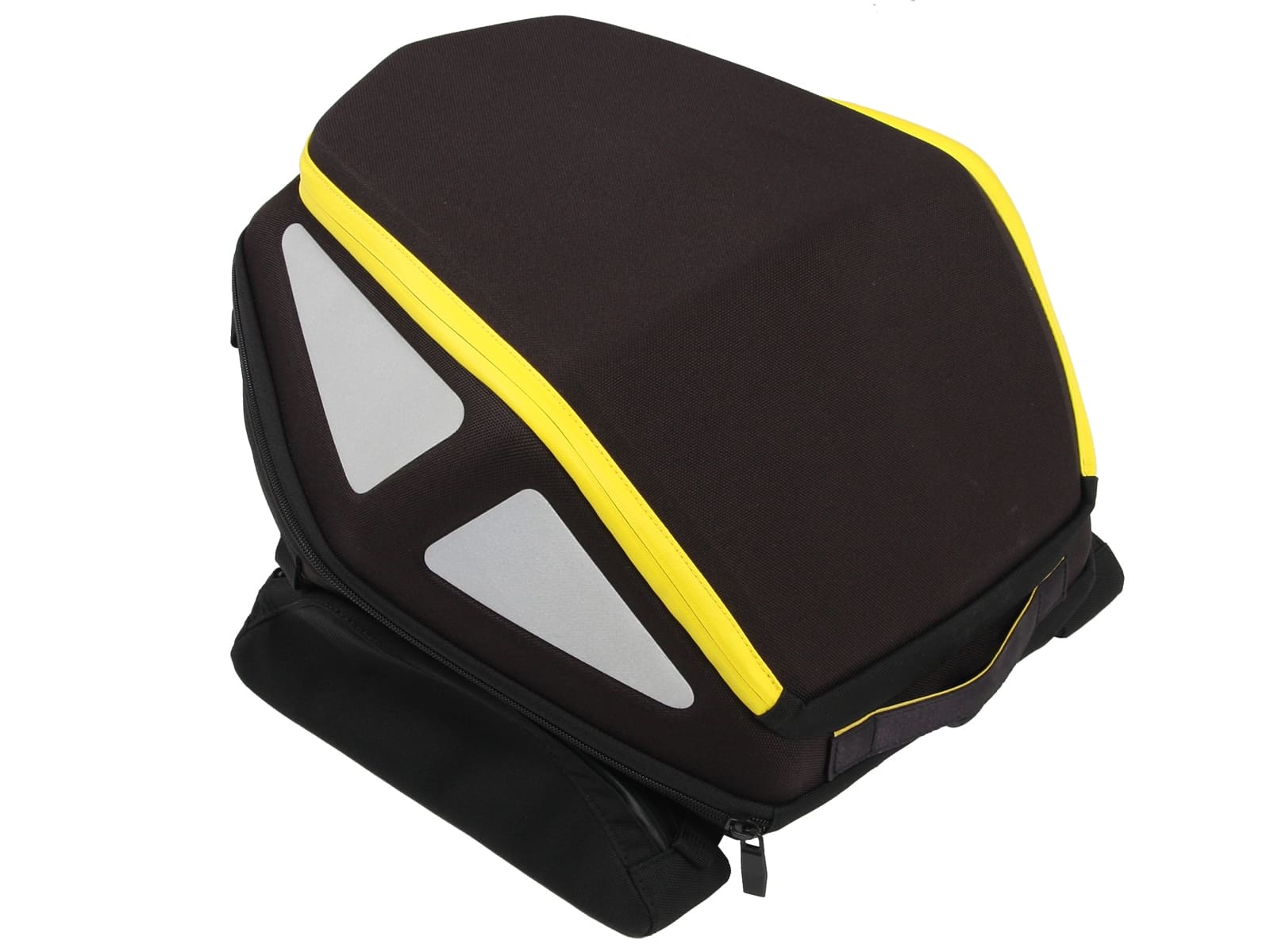 Royster rear bag incl. Lock-it fastening adapter - black/yellow