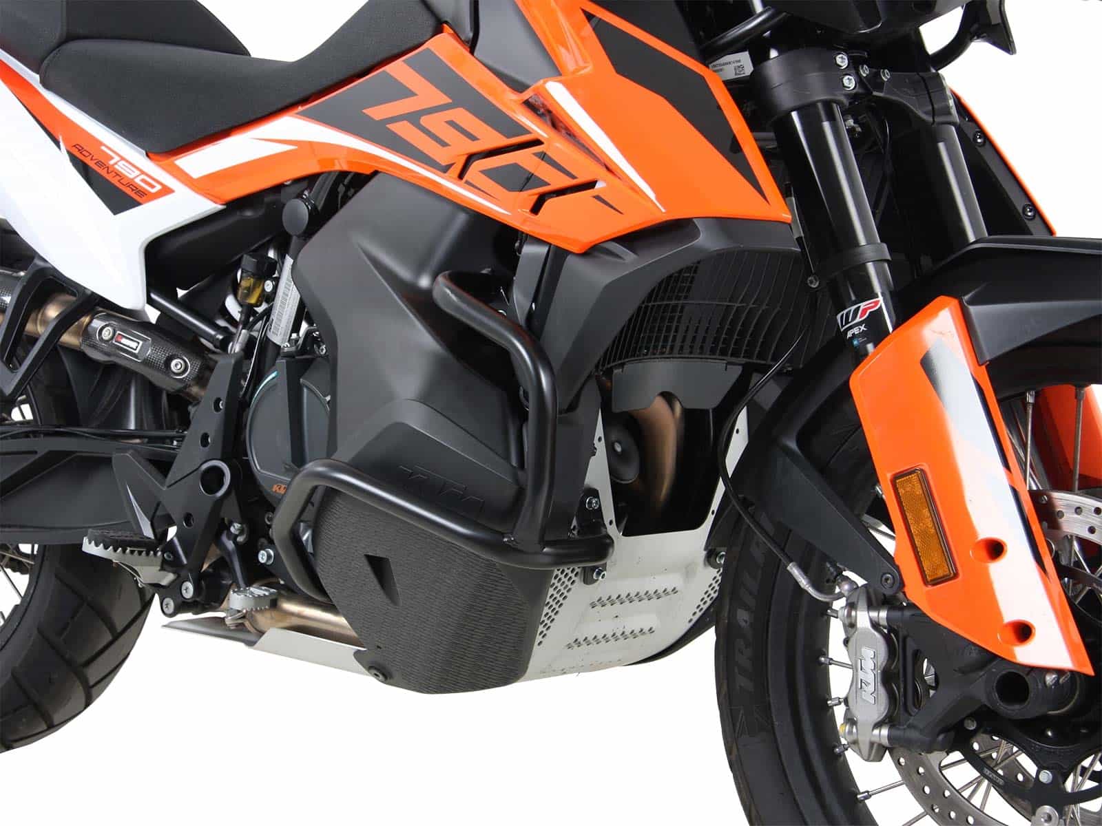 Engine protection bar black for KTM 890 Adventure / R / Rally (2021-2022)