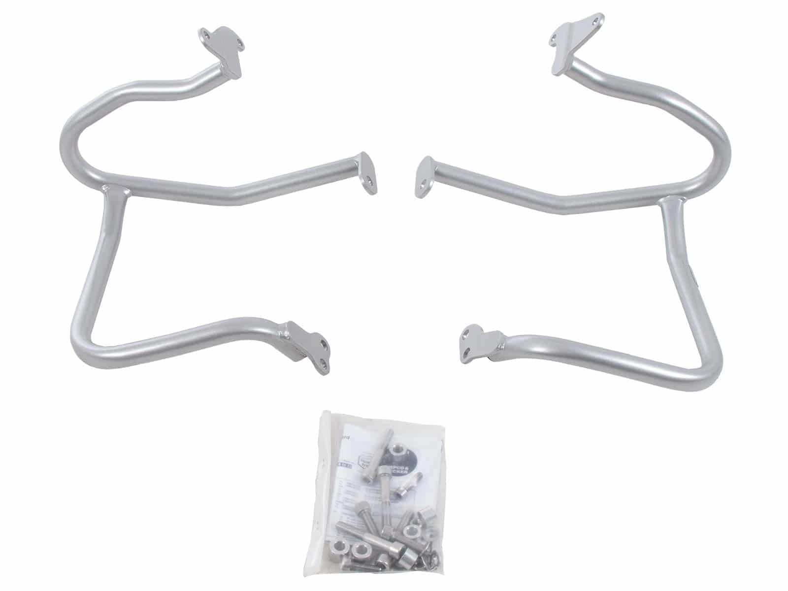 Engine protection bar silver for BMW R1250GS (2018-2023)