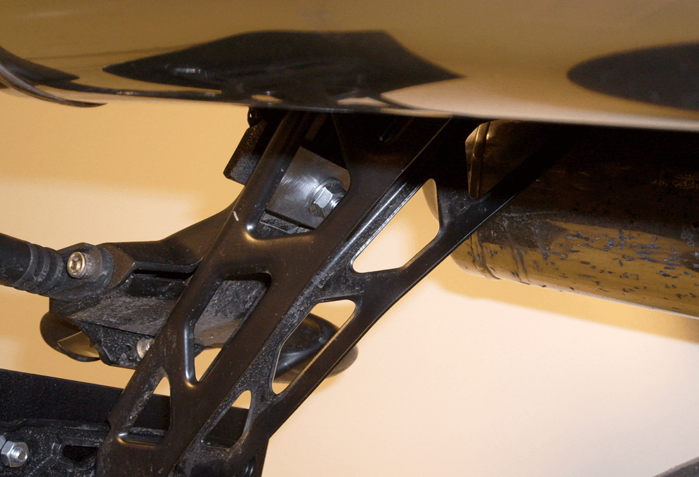 Easyrack topcasecarrier black for Triumph Street Triple 675/R (2007-2012)