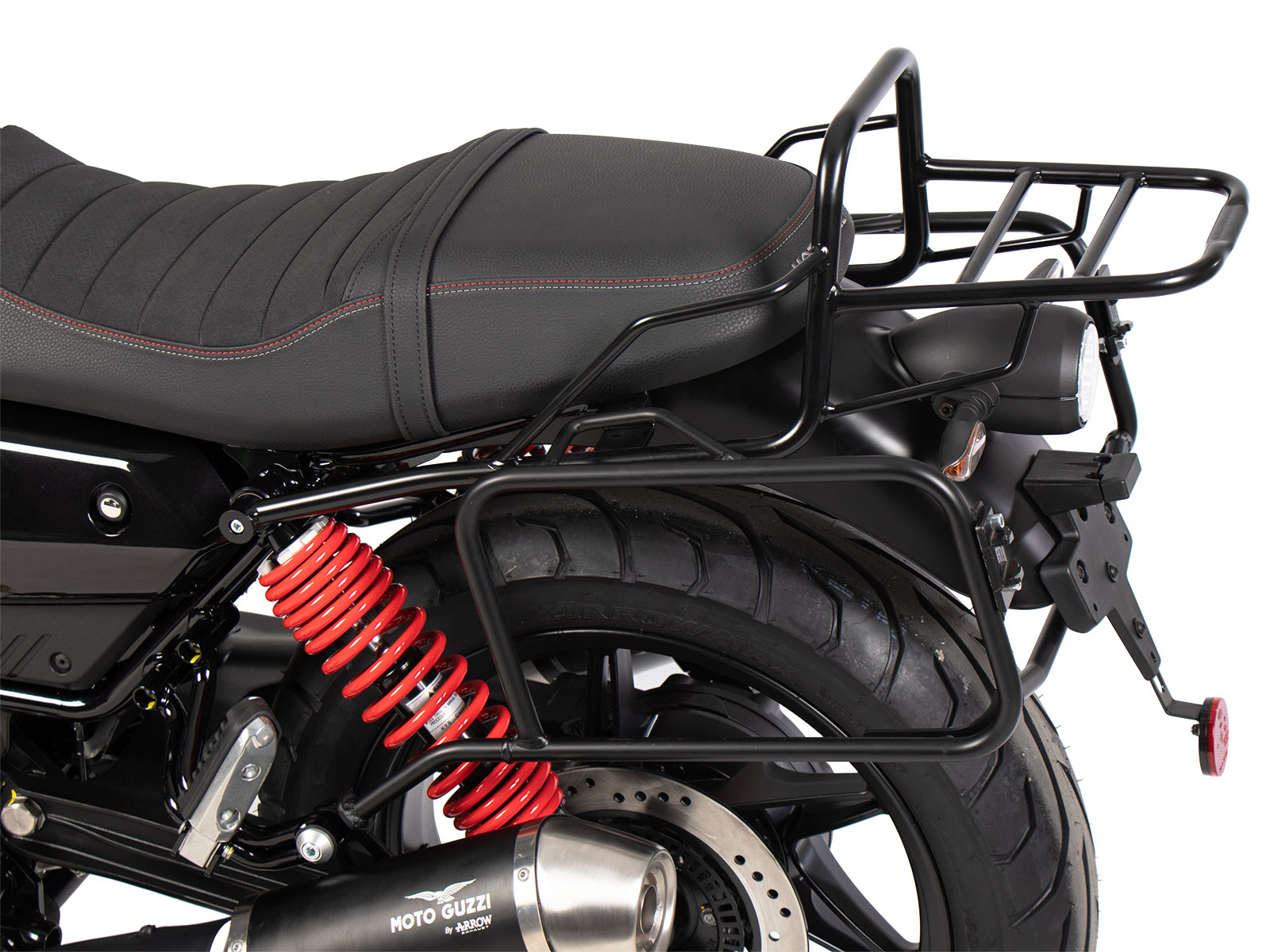 Sidecarrier permanent mounted black for Moto Guzzi V7 Stone Special edition (850ccm) (2022-)