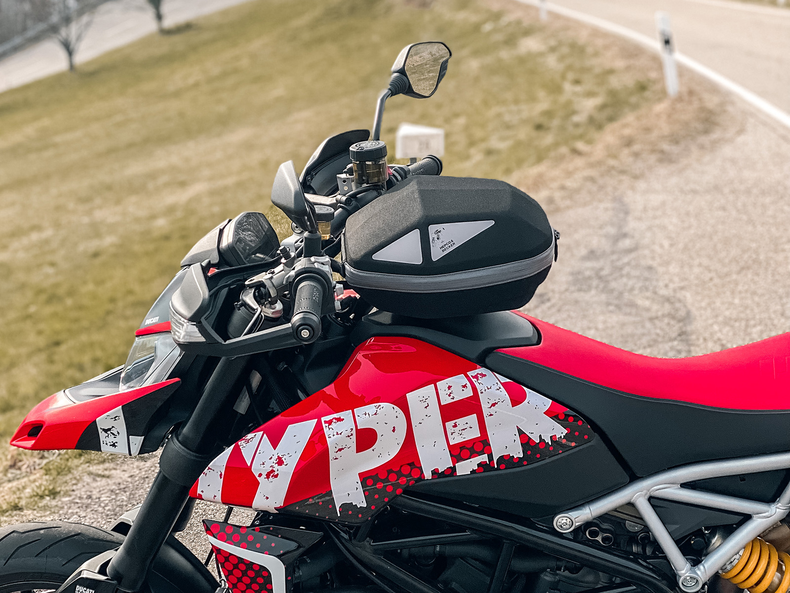 Tankring Lock-it incl. fastener for tankbag for Ducati Hypermotard 950/SP (2019-)