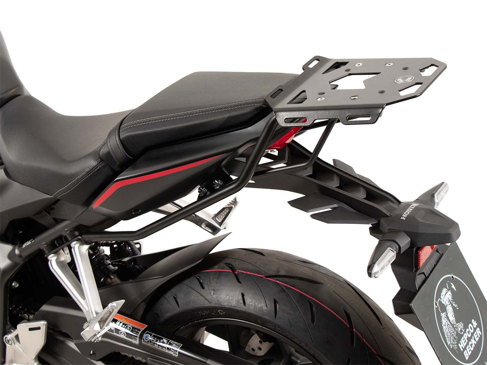 Minirack soft luggage rear rack for Honda CBR 650 R / E-Clutch (2024-)