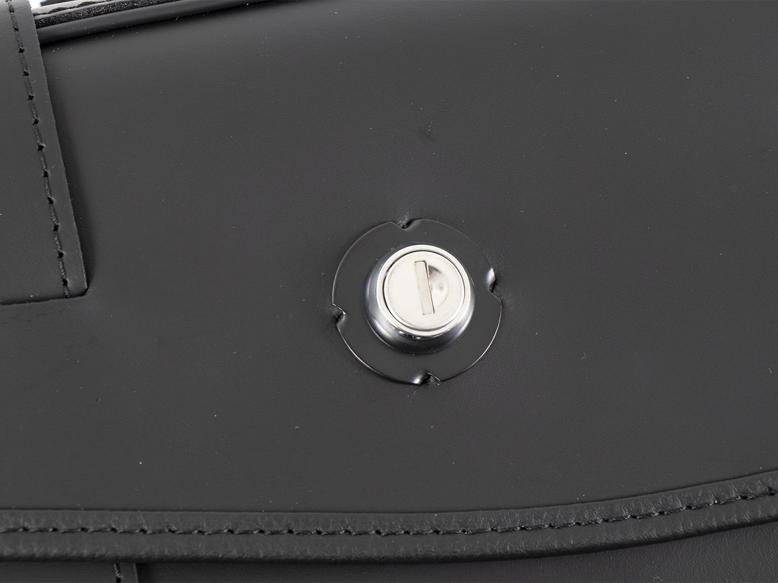 Rugged leather bag set black for C-Bow holder