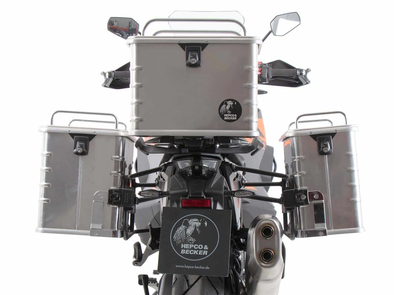Sidecarrier permanent mounted black for KTM 1290 Super Adventure S/R (2021-)