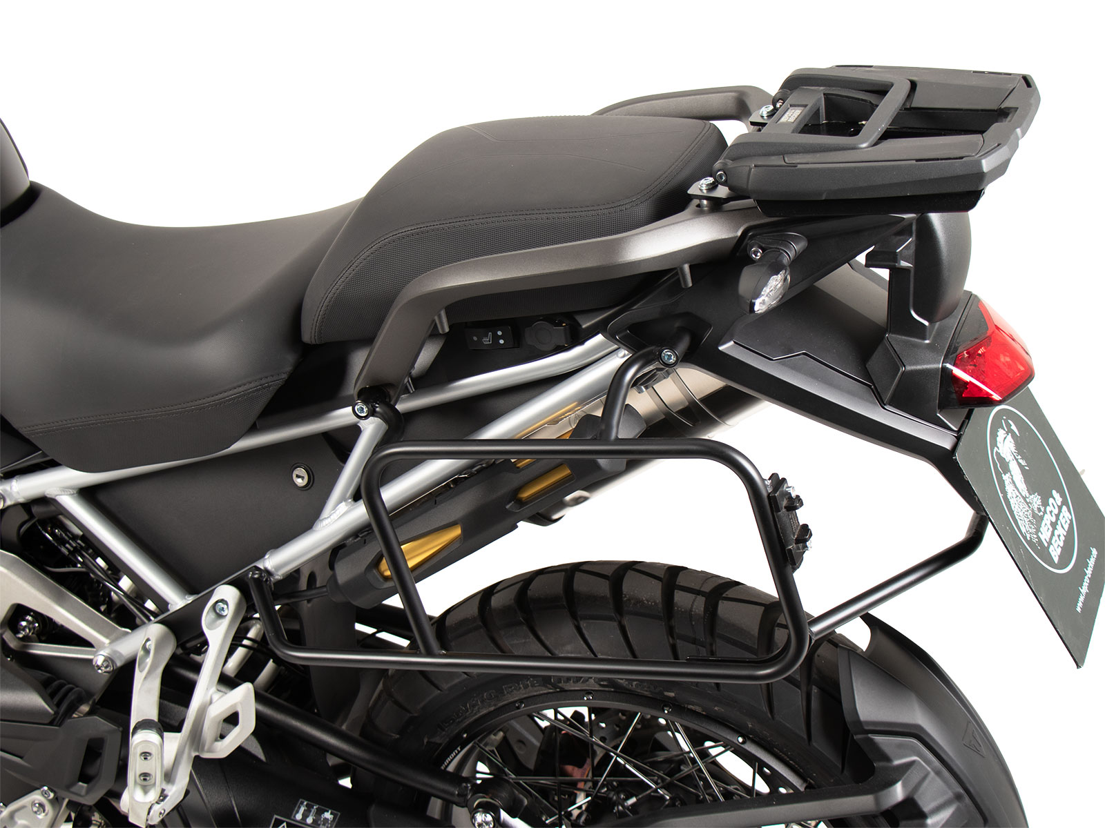 Sidecarrier permanent mounted black for Triumph Tiger 1200 Rally Explorer / GT Explorer (2022-)