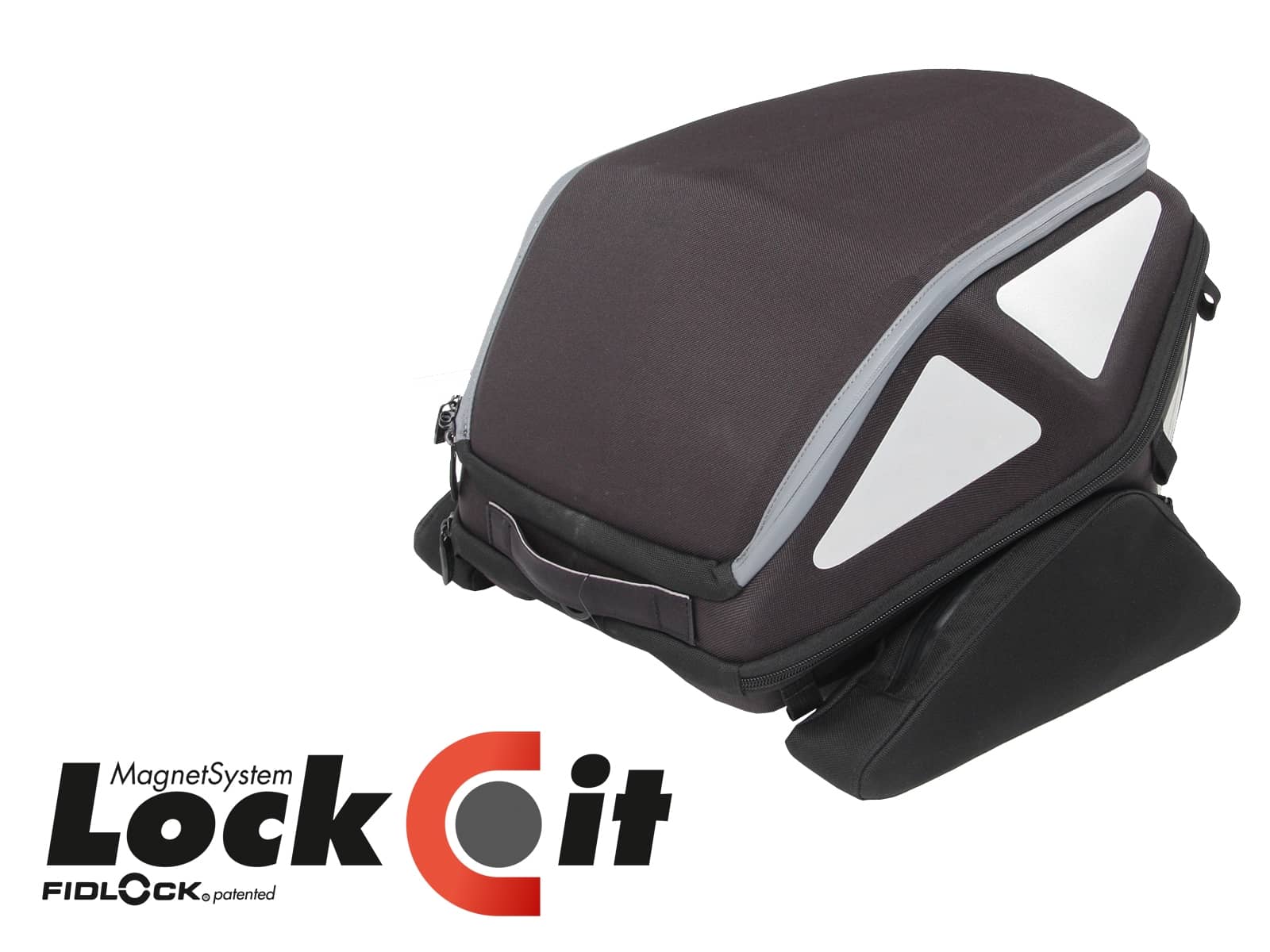 Royster rear bag incl. Lock-it fastening adapter - black