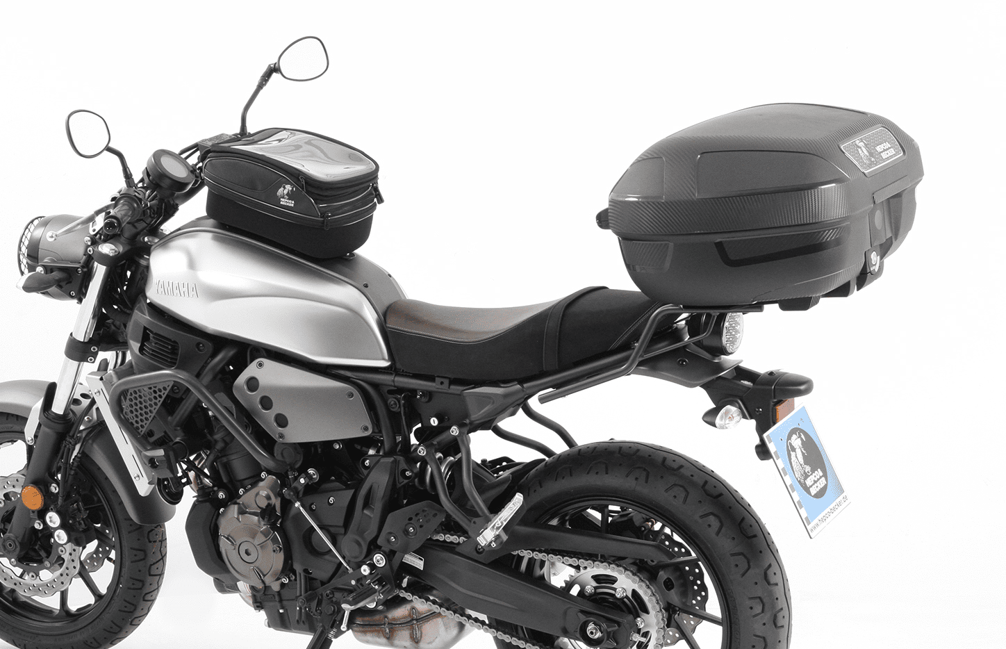 Alurack top case carrier anthracite/black for Yamaha XSR 700 / XTribute (2022-)