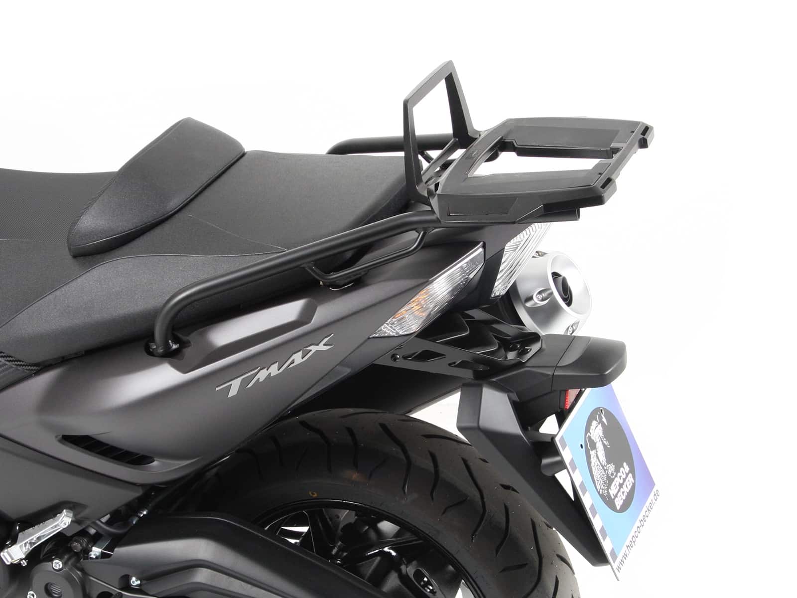 Alurack topcasecarrier black for Yamaha TMAX 530 ABS (2012-2017)