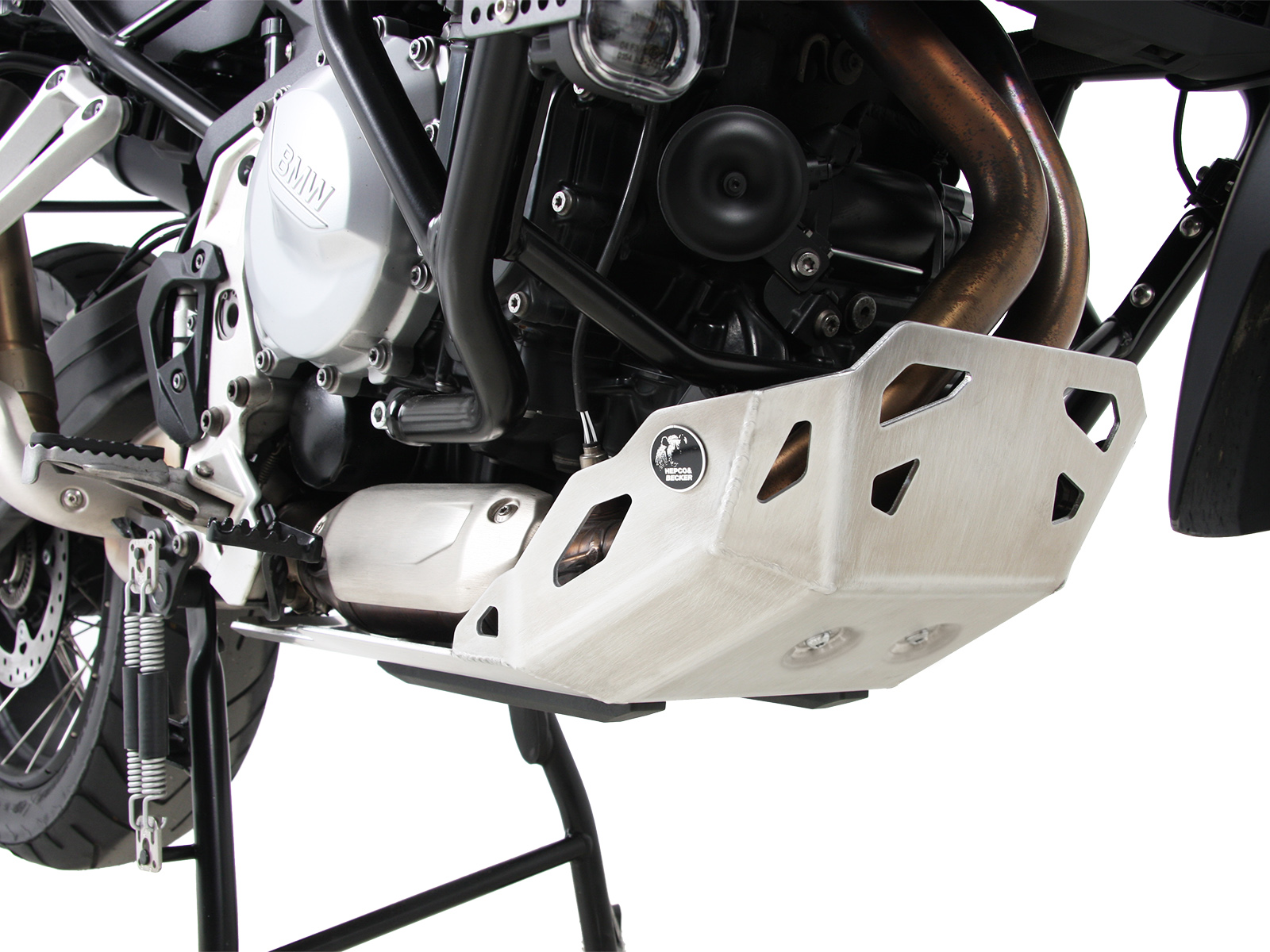 Engine protection plate aluminium for BMW F 850 GS (2018-2020)
