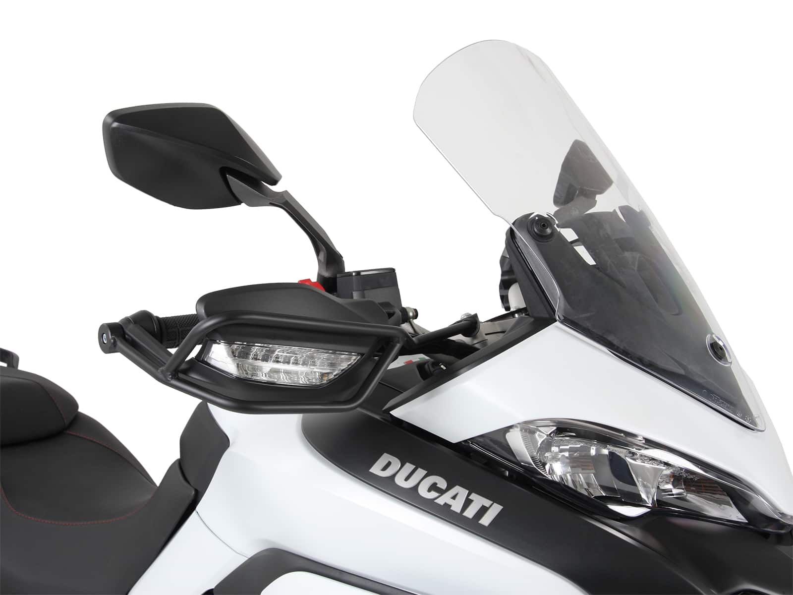 Handle guard set black (left+right side) for Ducati Multistrada 950 / S (2017-)