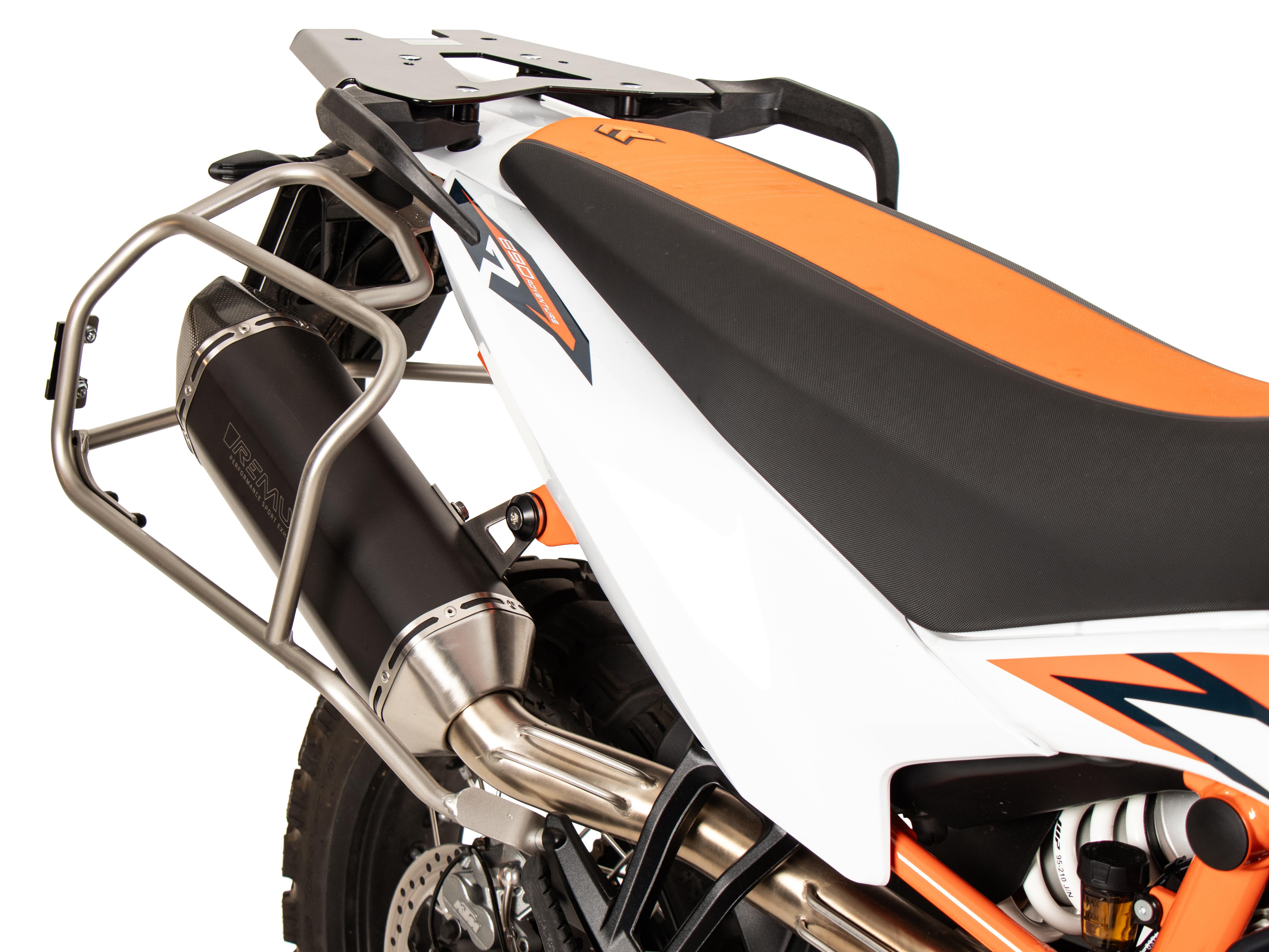 Side carrier Cutout for Xplorer Cutout cases 40/37 for KTM 890 Adventure / R / Rally (2023-)