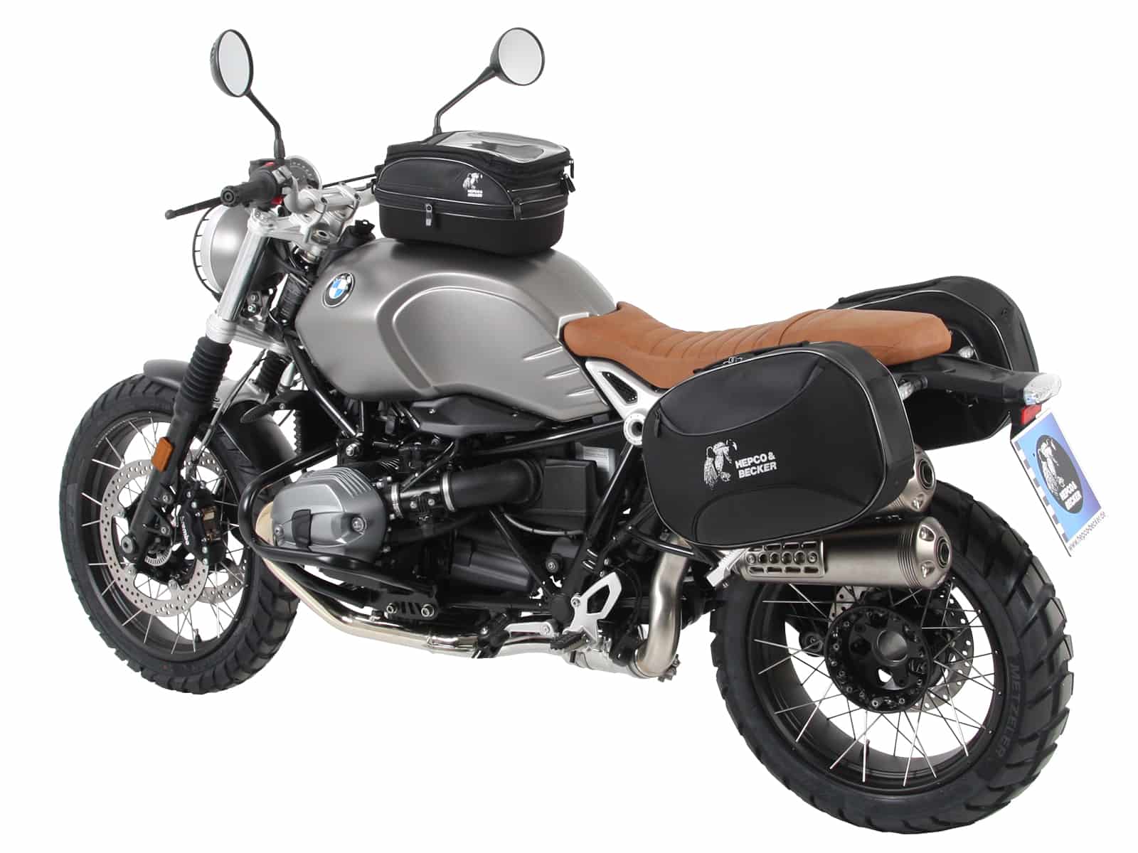 C-Bow sidecarrier for BMW R nineT Scrambler (2016-2023) / Urban G/S 40 Years Edition