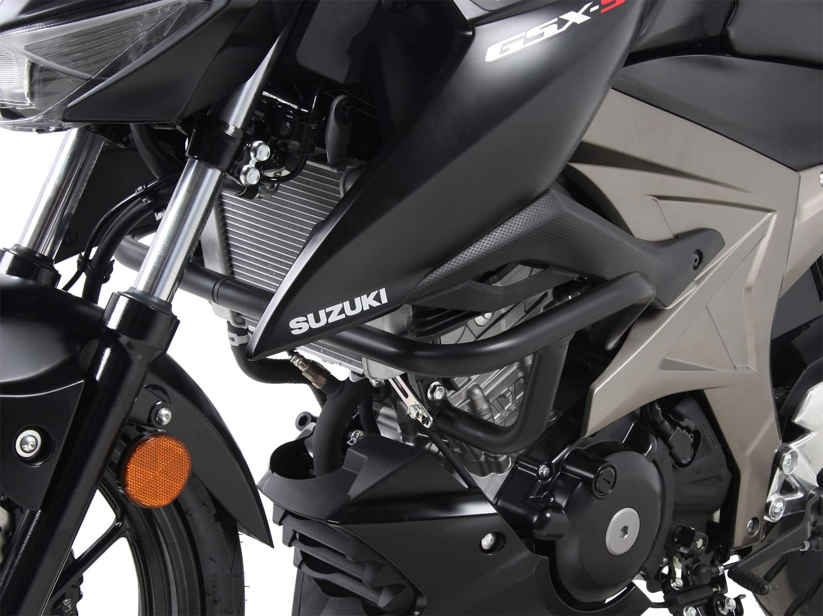 Engine protection bar black for Suzuki Suzuki GSX-S 125 (2017-)
