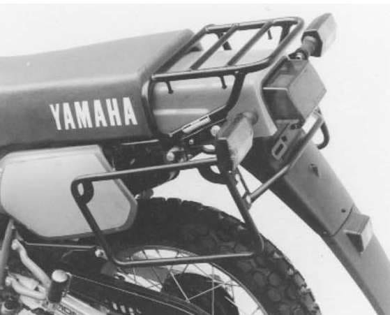 Alurack topcasecarrier – black for Yamaha XT 600 Ténéré (1986-1987)
