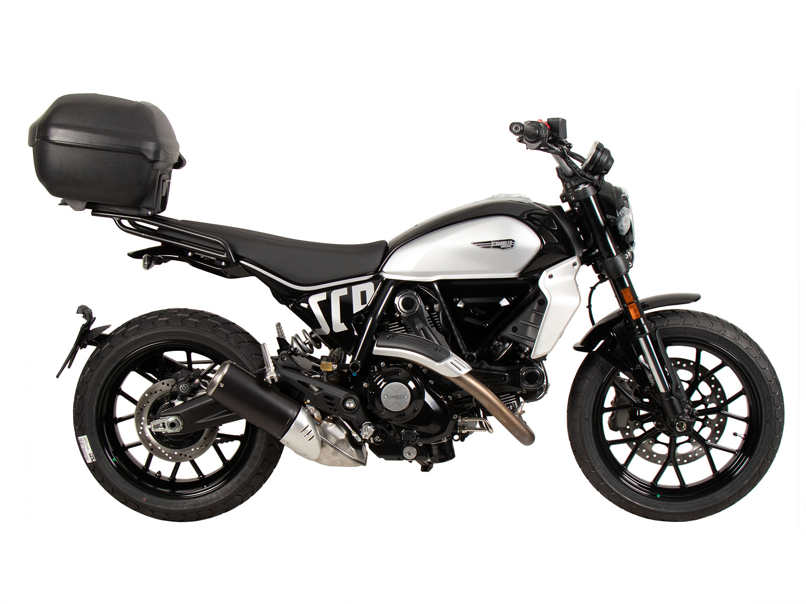 Easyrack topcasecarrier black for Ducati Scrambler 800 Icon (2023-)