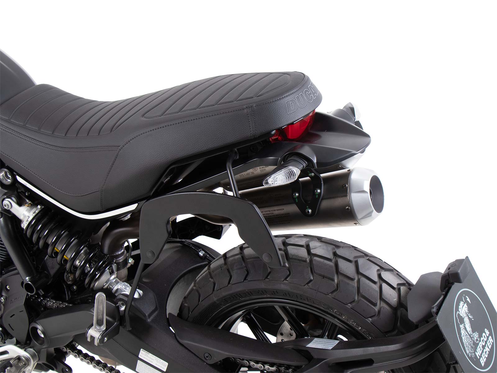 C-Bow sidecarrier only left side for Ducati Scrambler 1100 Dark Pro/Pro/Sport Pro (2021-)