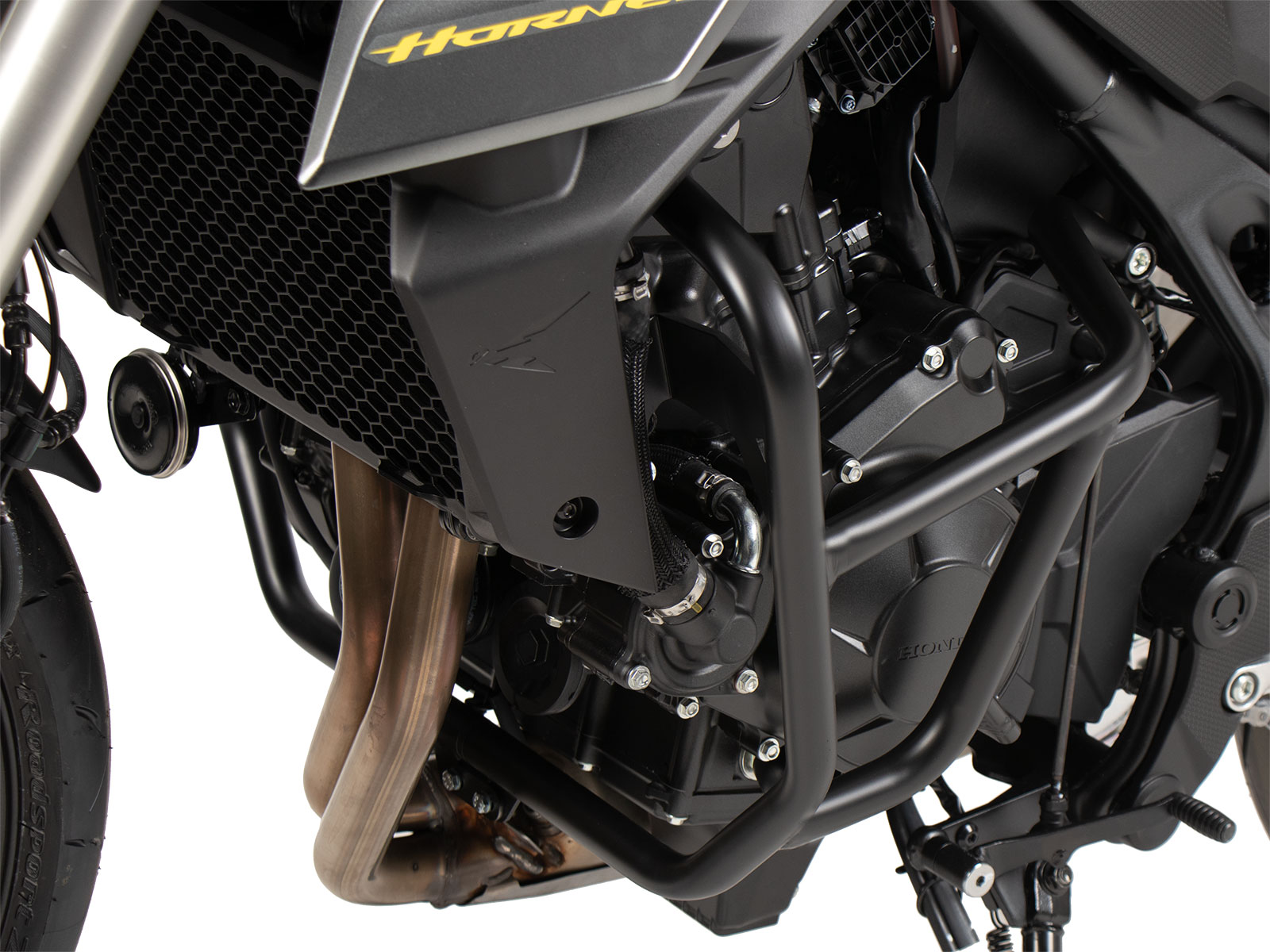 Engine protection bar "Solid" black for Honda CB 750 Hornet (2023-)