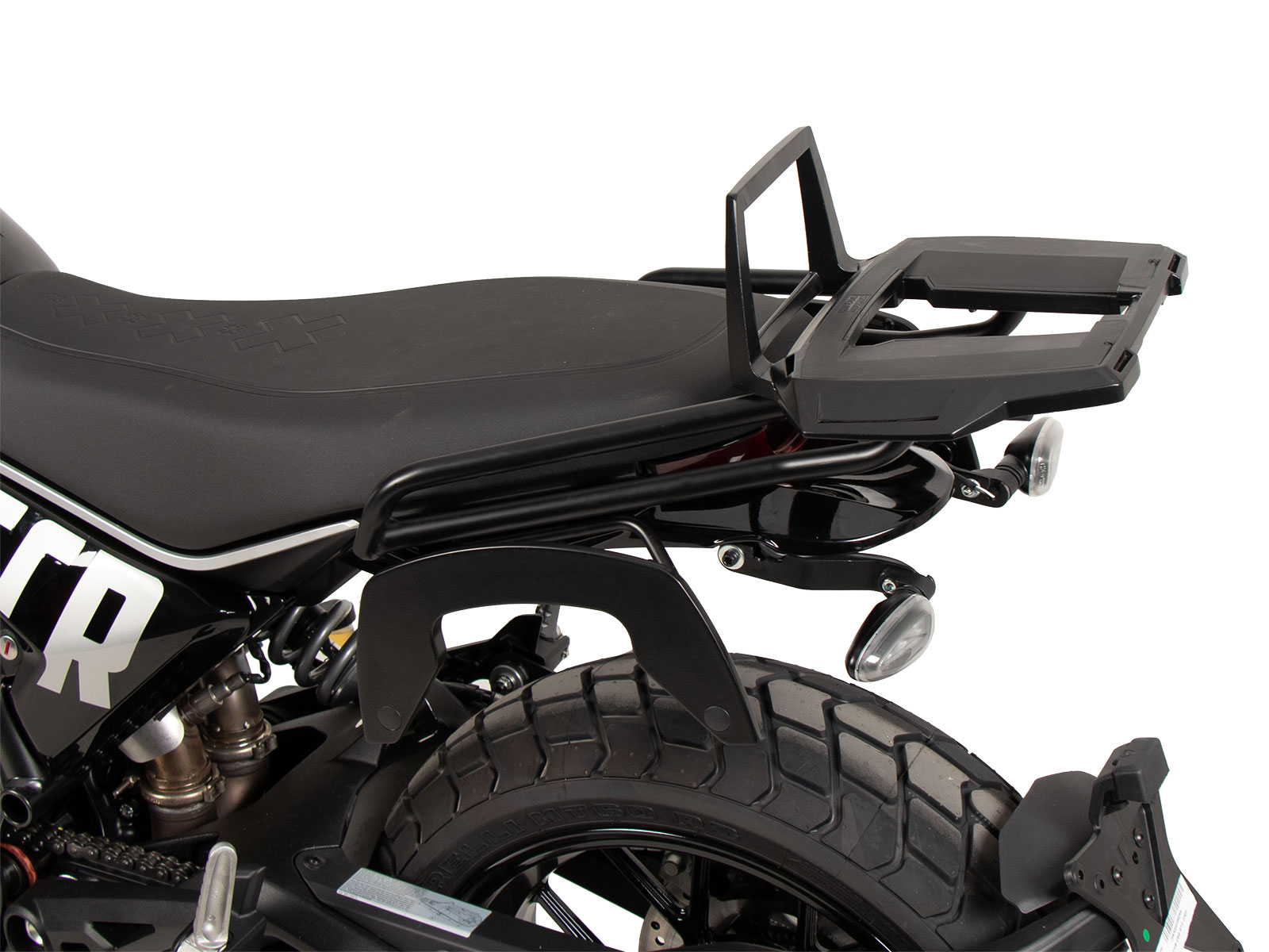 Alurack top case carrier black for Ducati Scrambler 800 Icon (2023-)