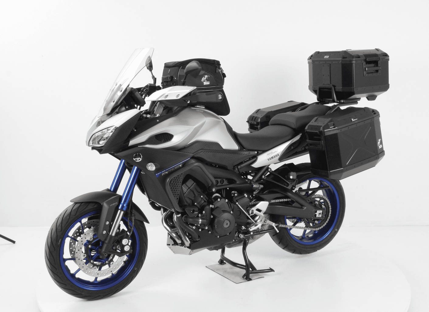Alurack top case carrier anthracite/black for Yamaha MT-09 Tracer ABS (2015-2017)
