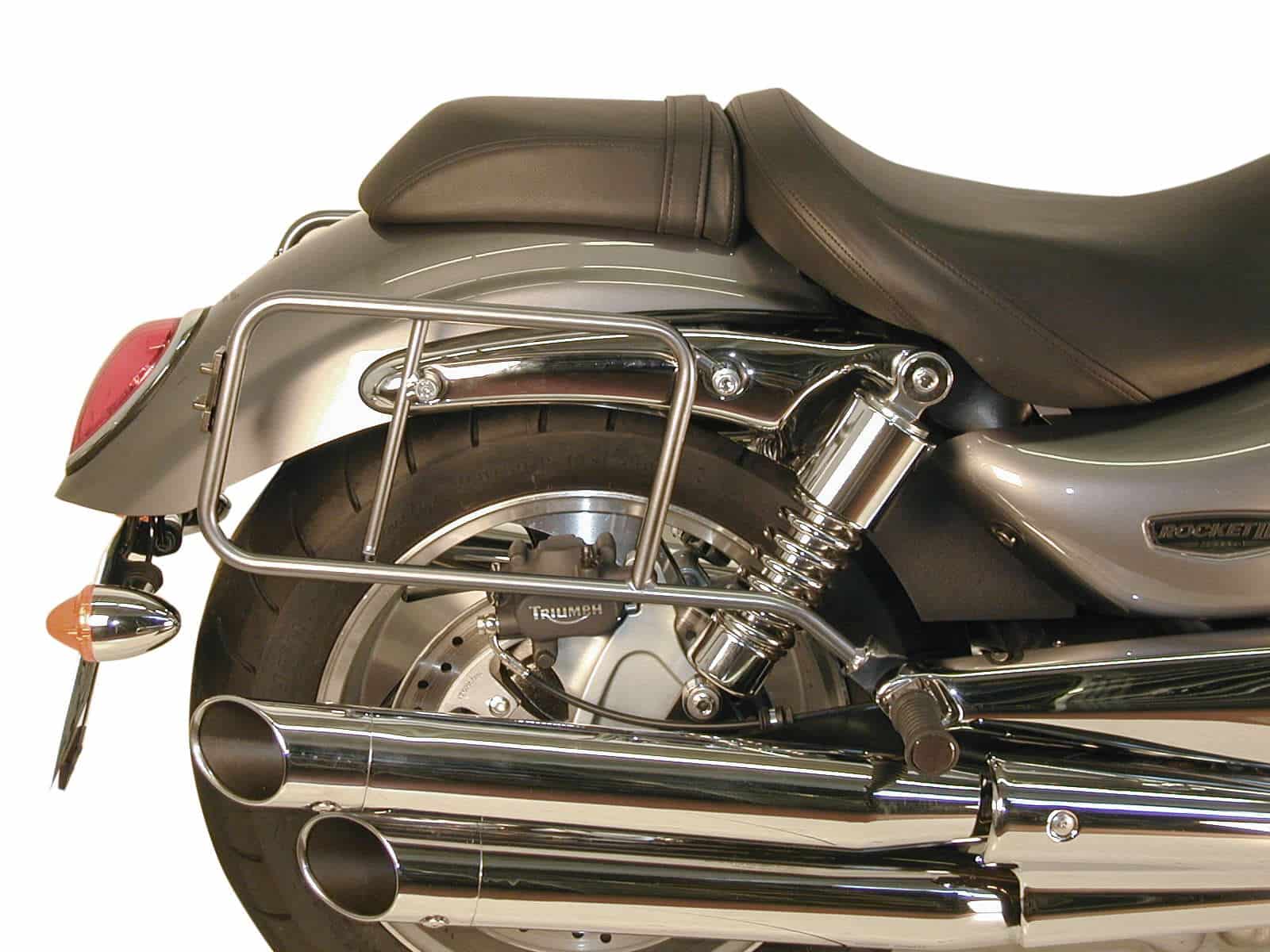 Sidecarrier permanent mounted chrome for Triumph Rocket III (2004-2009)